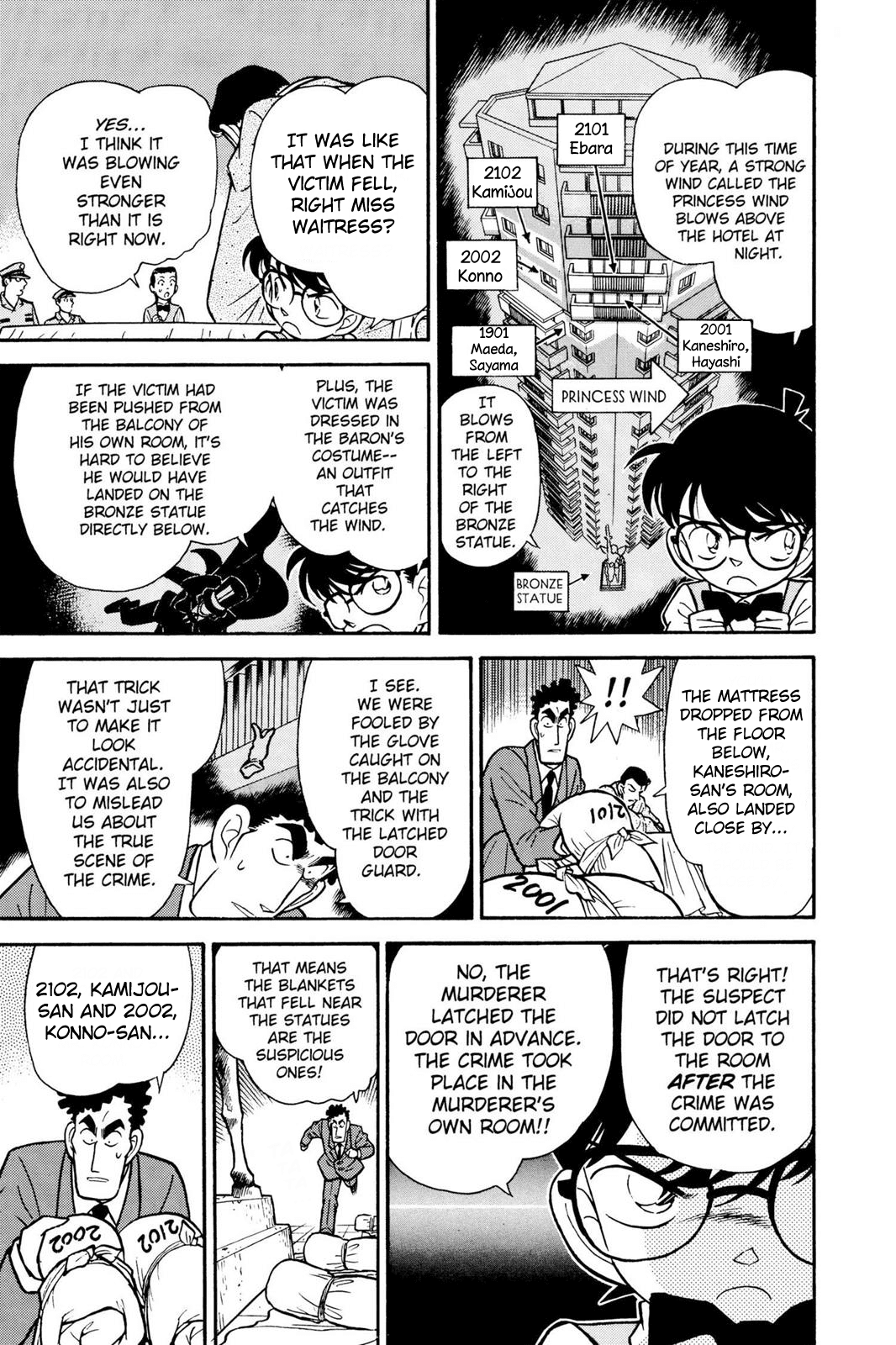 Detective Conan Chapter 77 page 10 - Chapter 77: Secret of the Landing Spot
