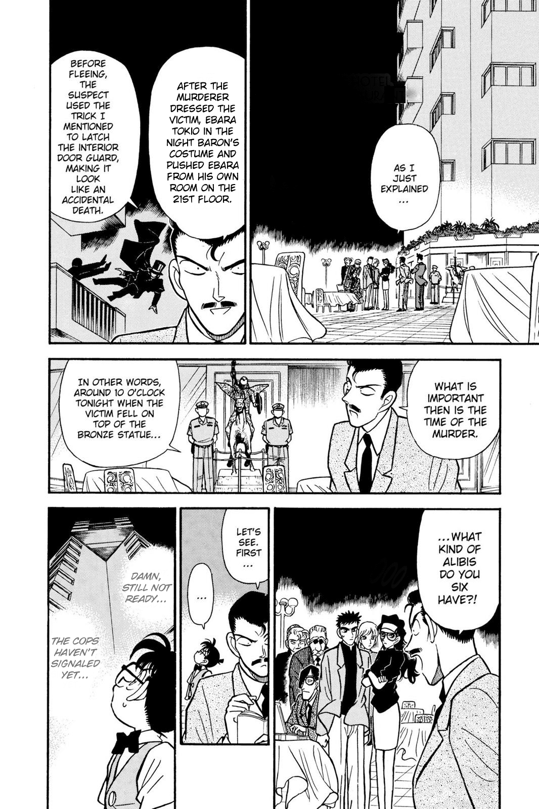Detective Conan Chapter 77 page 3 - Chapter 77: Secret of the Landing Spot
