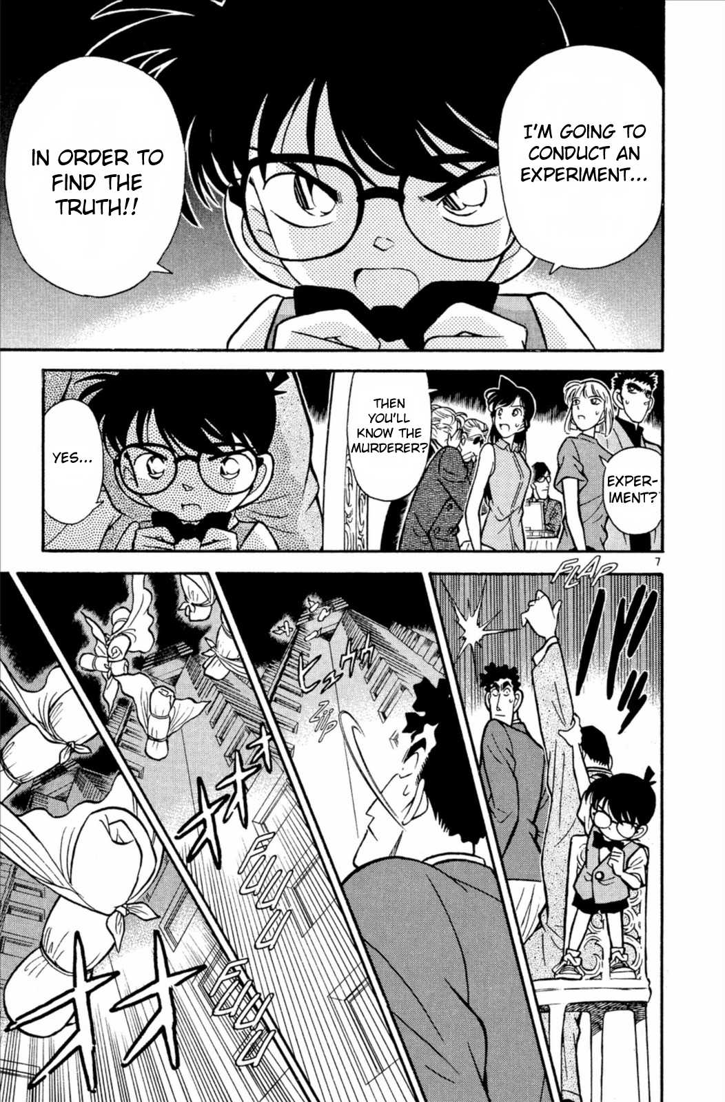 Detective Conan Chapter 77 page 8 - Chapter 77: Secret of the Landing Spot