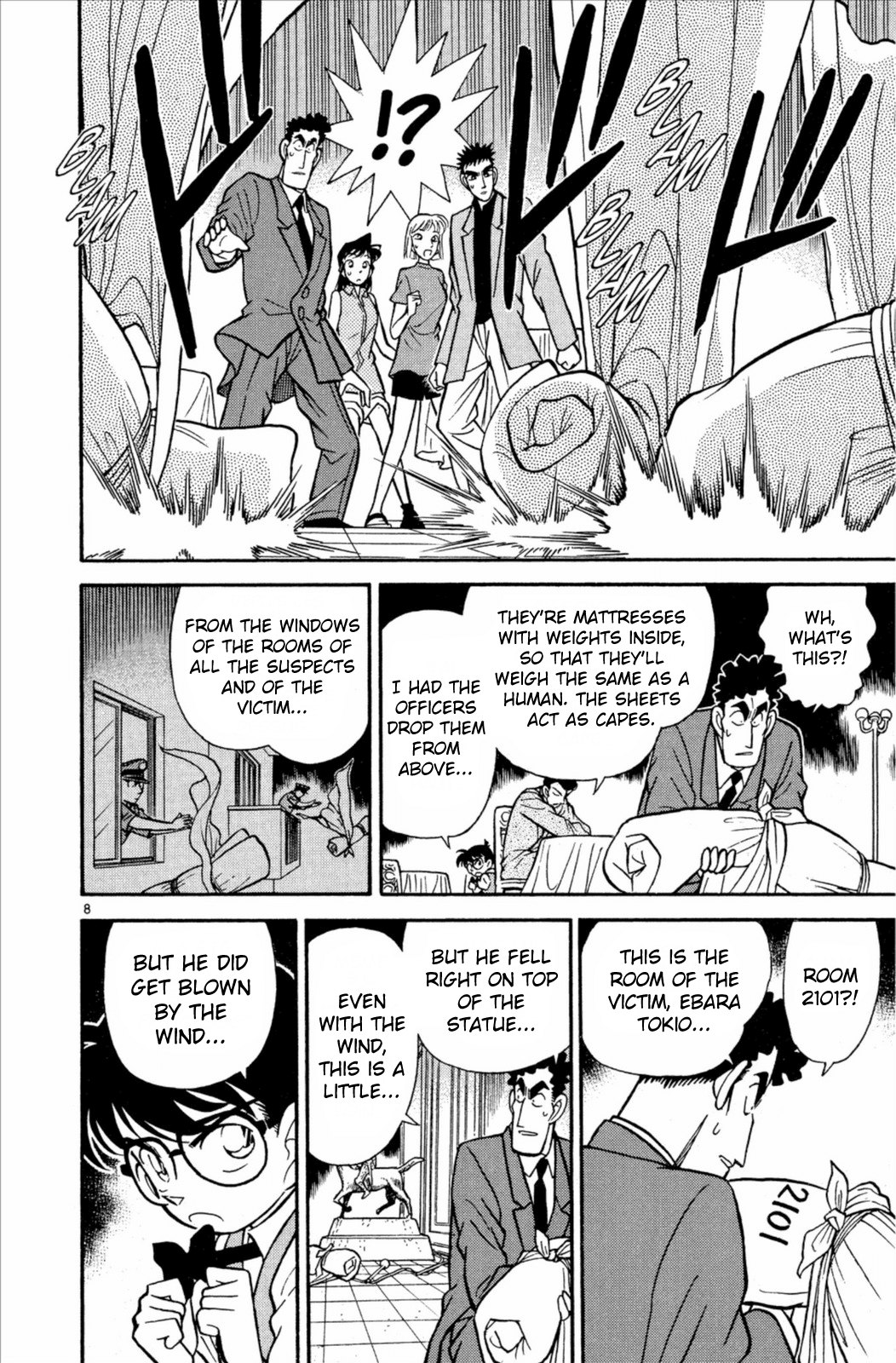 Detective Conan Chapter 77 page 9 - Chapter 77: Secret of the Landing Spot