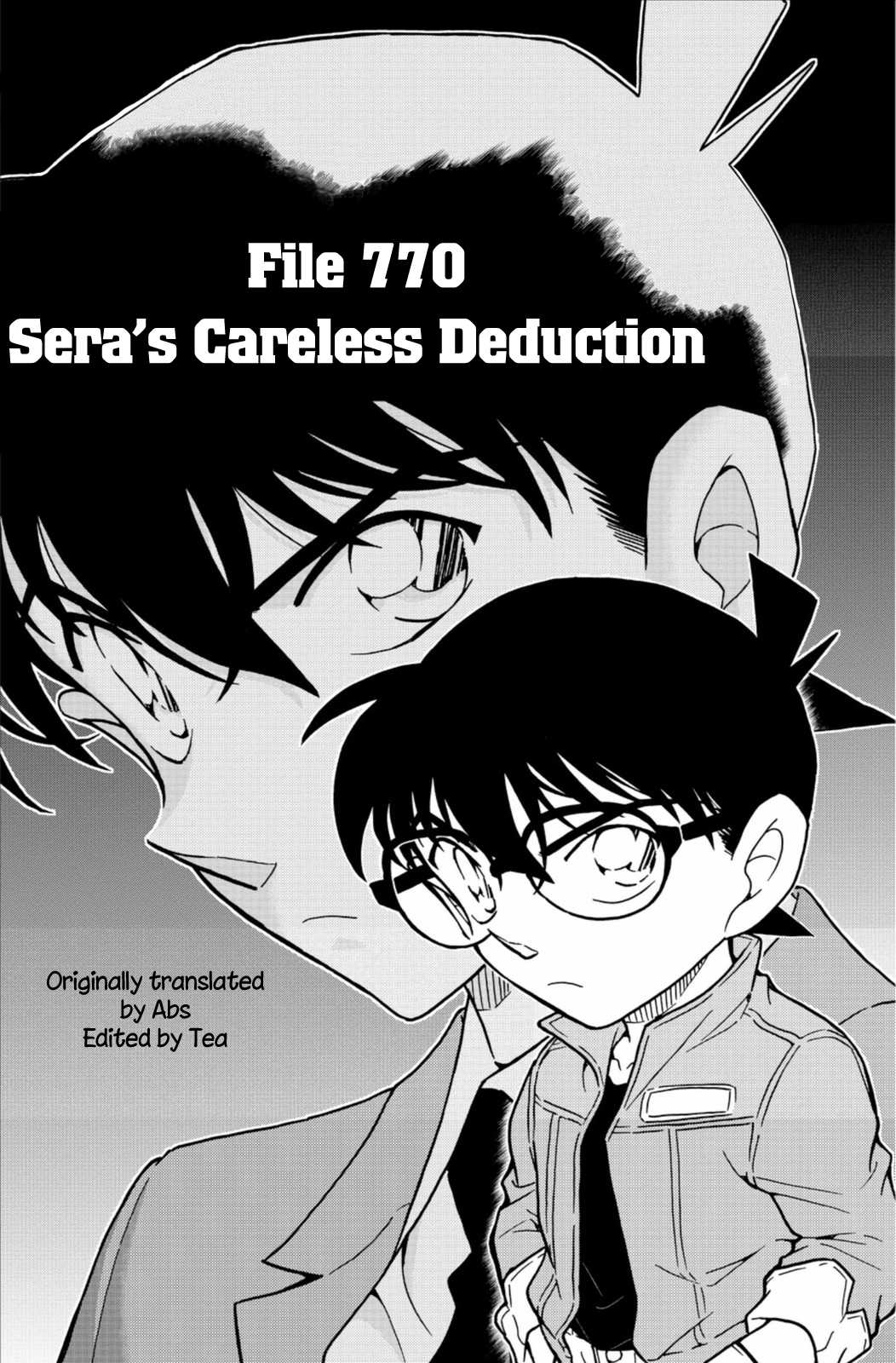 Detective Conan Chapter 770 page 2 - Chapter 770: Sera's Careless Deduction