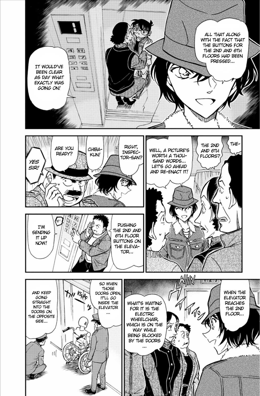 Detective Conan Chapter 770 page 7 - Chapter 770: Sera's Careless Deduction