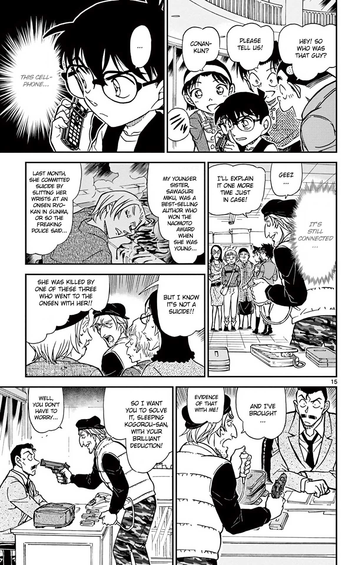 Detective Conan Chapter 771 page 16 - Chapter 771: Let's Hear Your Brilliant Deduction