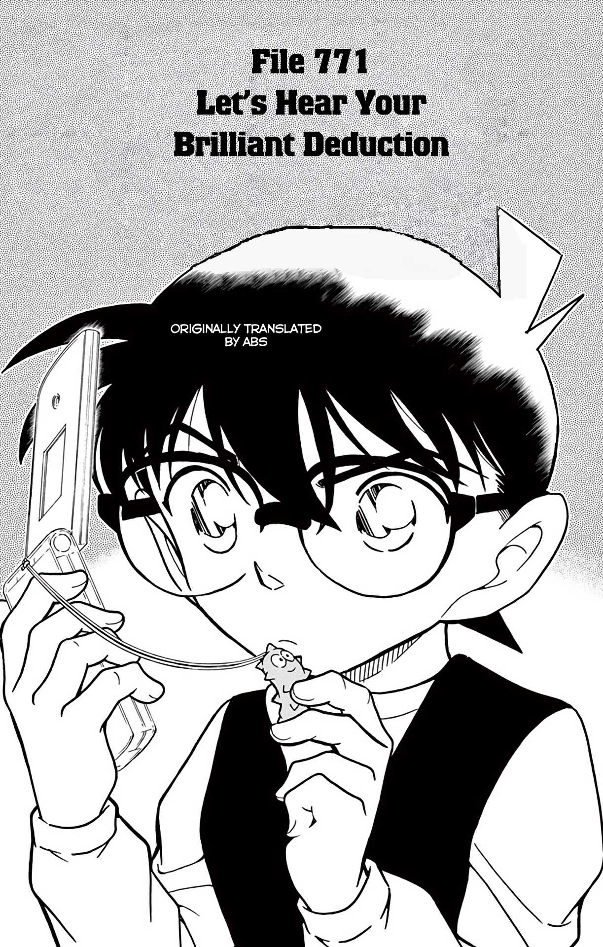 Detective Conan Chapter 771 page 2 - Chapter 771: Let's Hear Your Brilliant Deduction