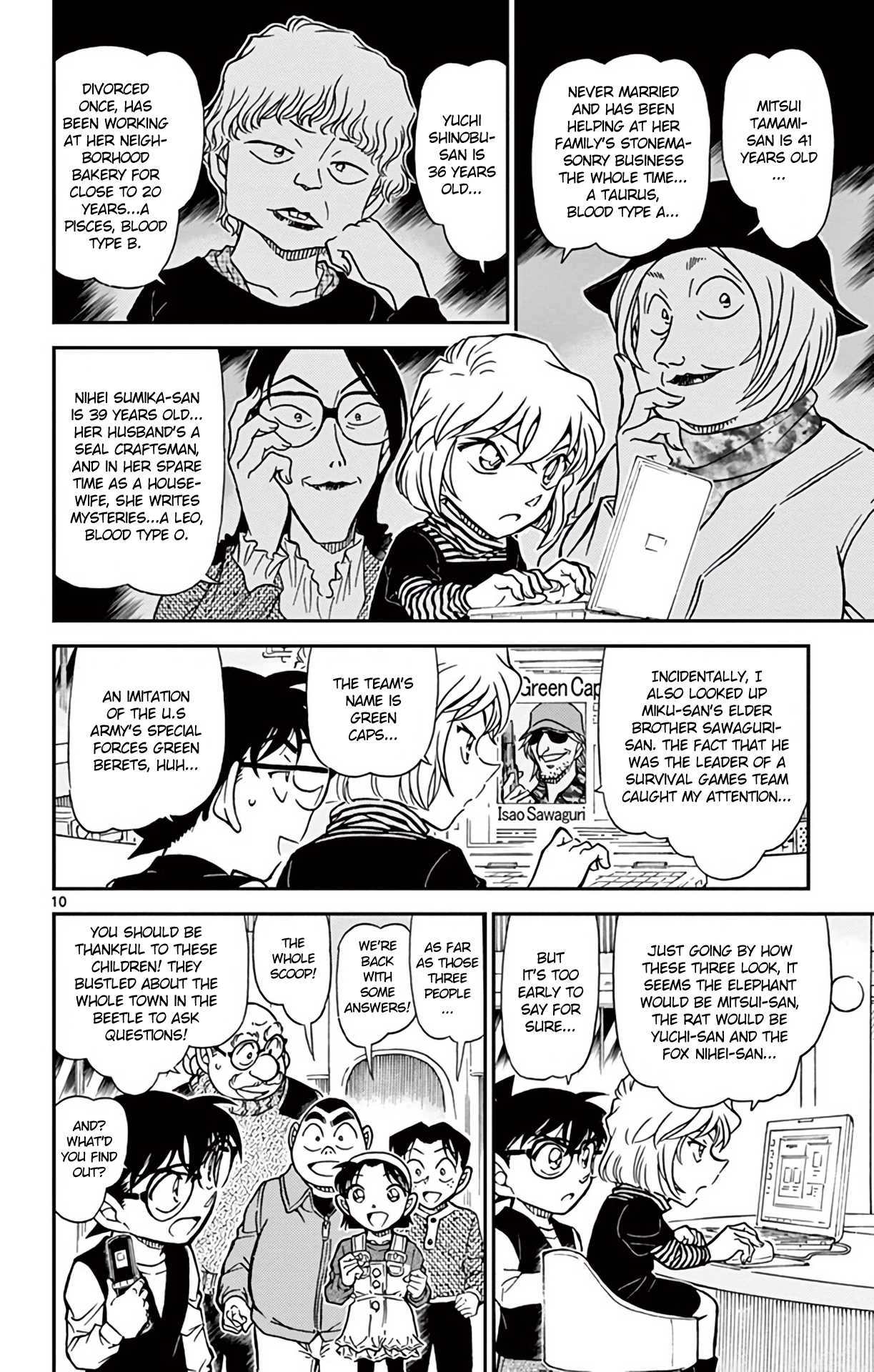 Detective Conan Chapter 772 page 11 - Chapter 772: Nickname Rule