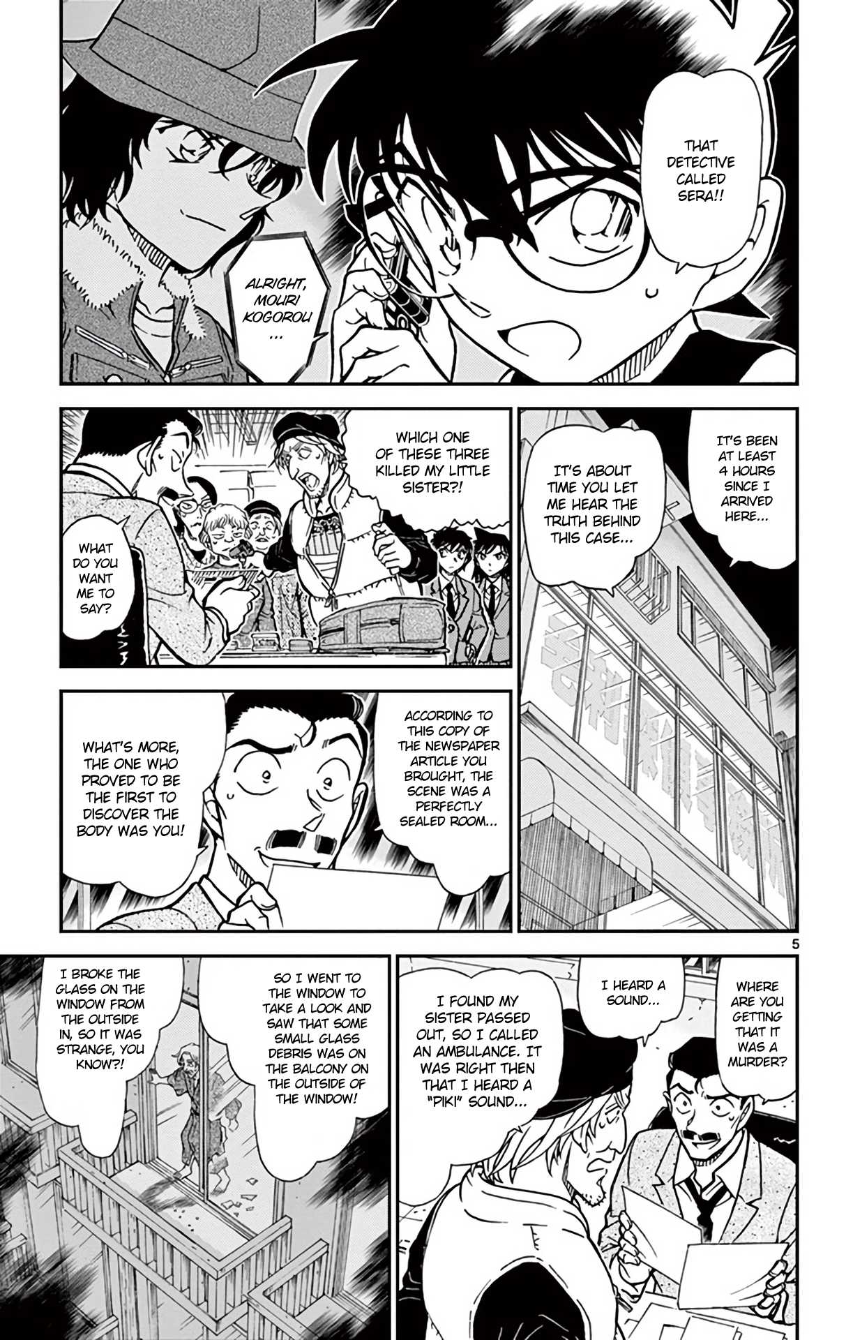 Detective Conan Chapter 772 page 6 - Chapter 772: Nickname Rule