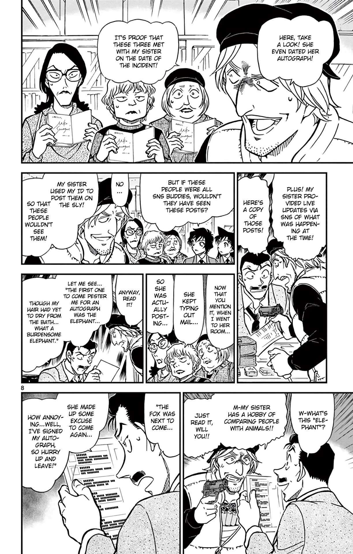 Detective Conan Chapter 772 page 9 - Chapter 772: Nickname Rule