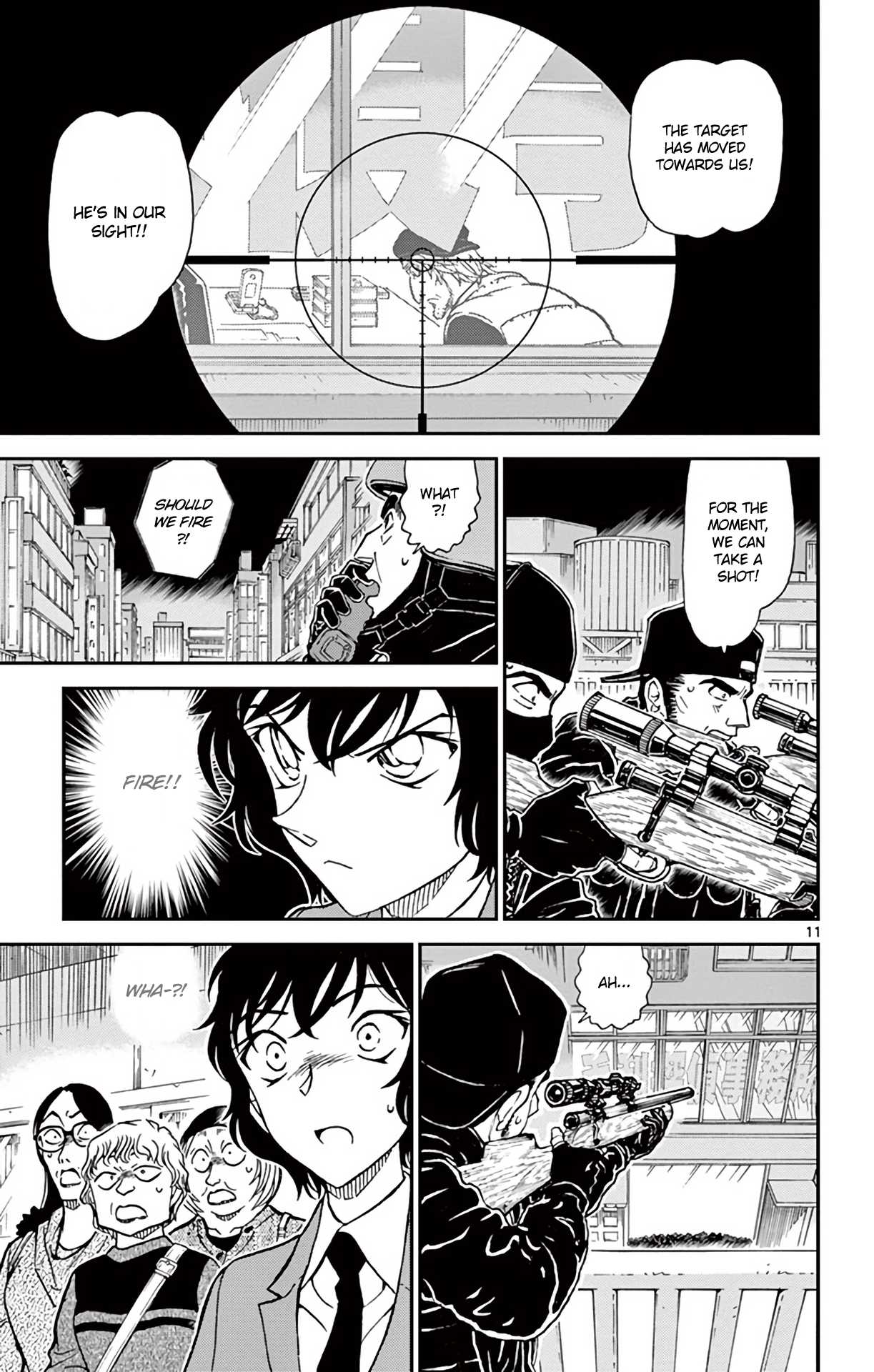 Detective Conan Chapter 773 page 12 - Chapter 773: Possible Sniping!