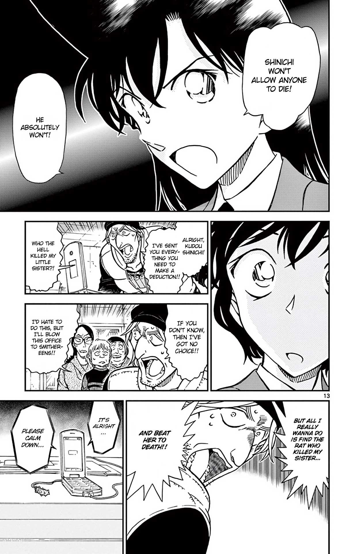 Detective Conan Chapter 773 page 14 - Chapter 773: Possible Sniping!