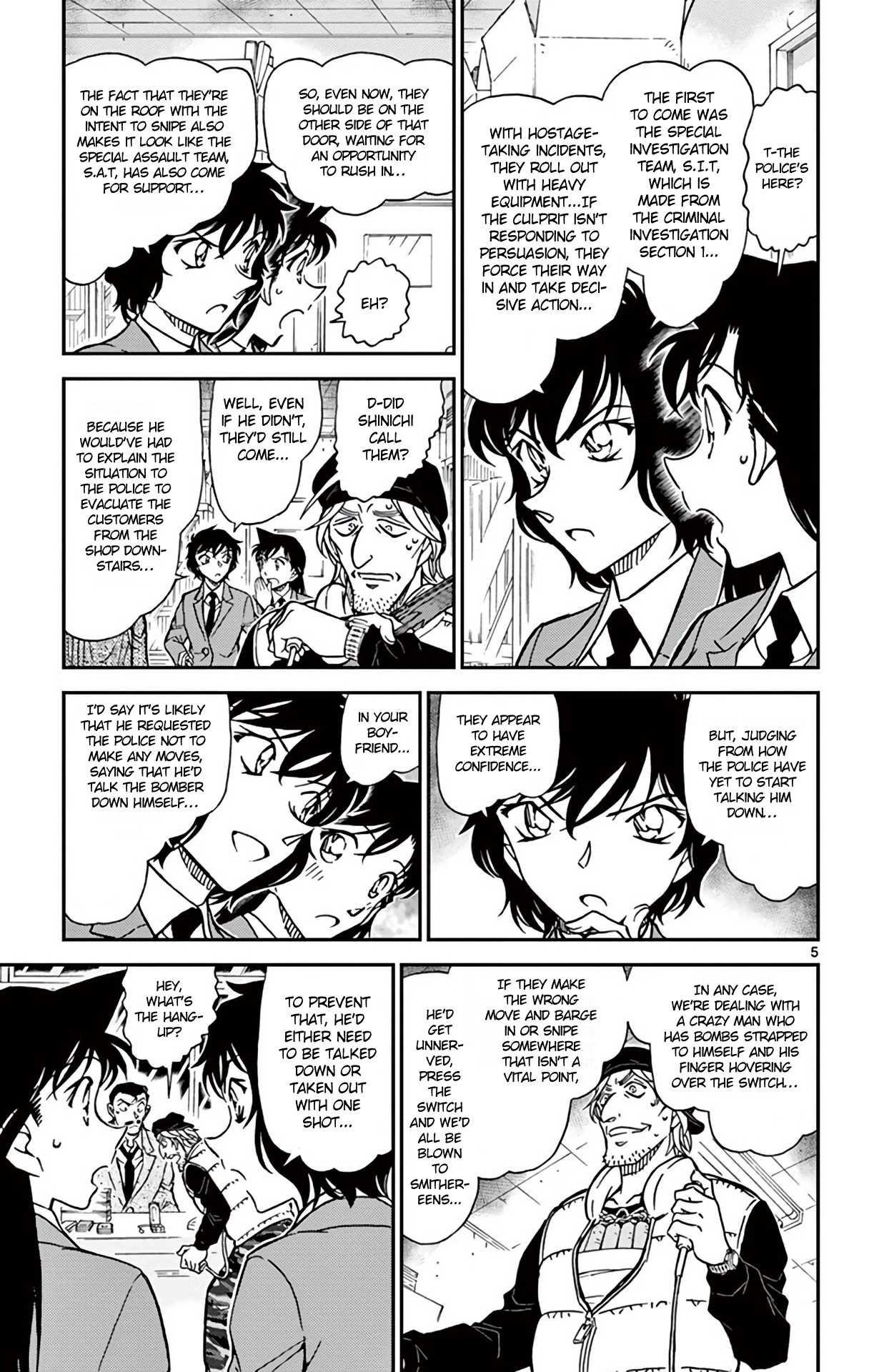 Detective Conan Chapter 773 page 6 - Chapter 773: Possible Sniping!