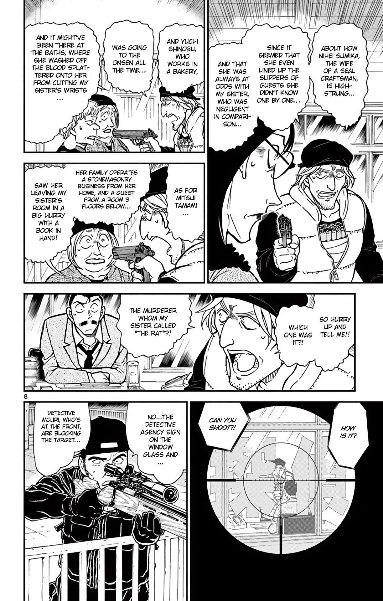 Detective Conan Chapter 773 page 9 - Chapter 773: Possible Sniping!
