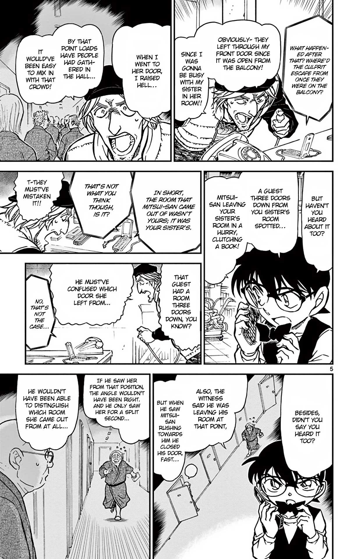 Detective Conan Chapter 774 page 6 - Chapter 774: The Book with the Unturned Pages