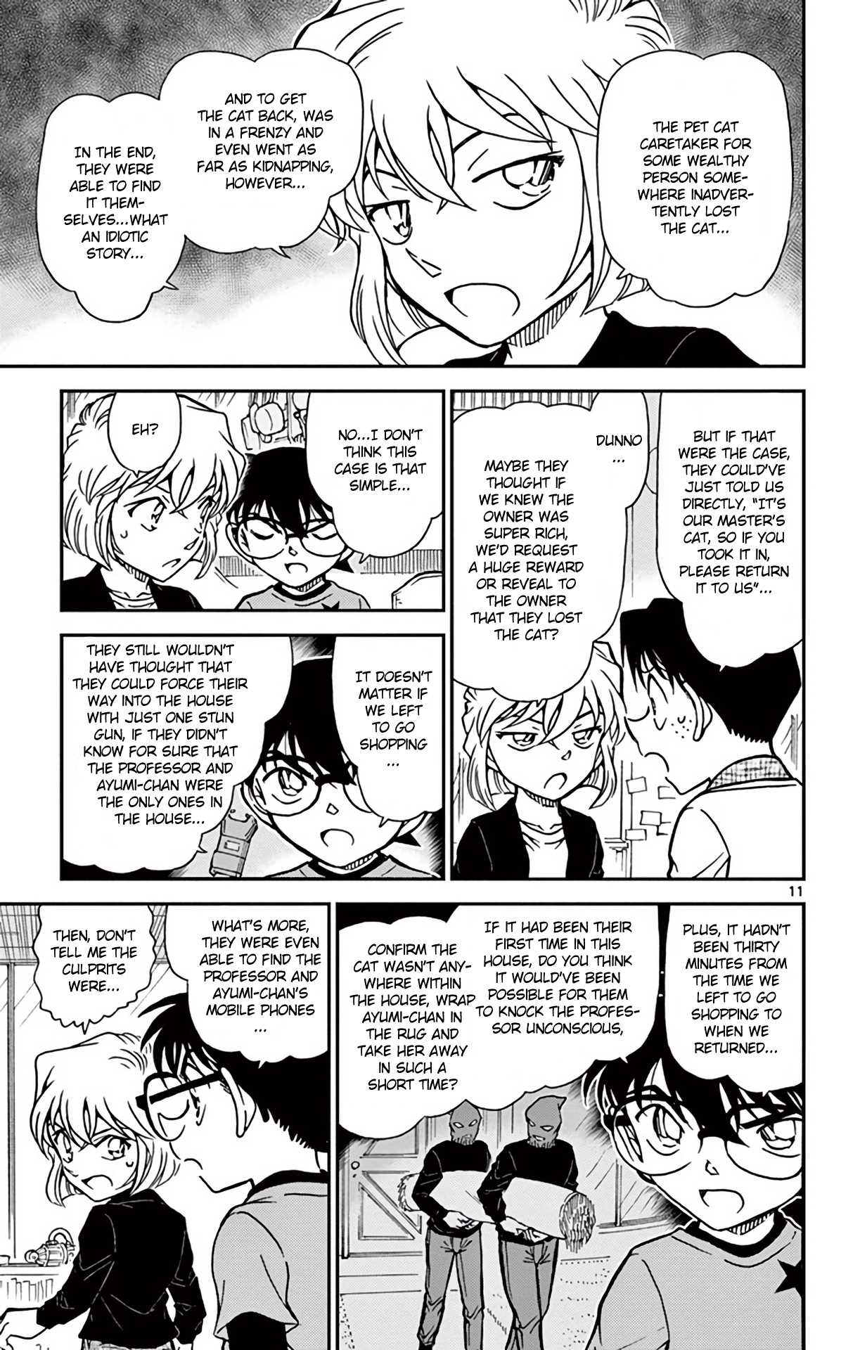 Detective Conan Chapter 776 page 12 - Chapter 776: A Vase & A Cat