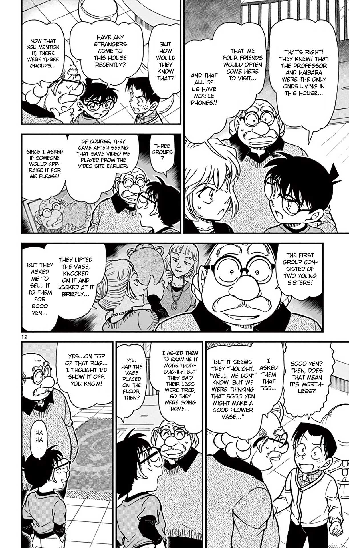 Detective Conan Chapter 776 page 13 - Chapter 776: A Vase & A Cat