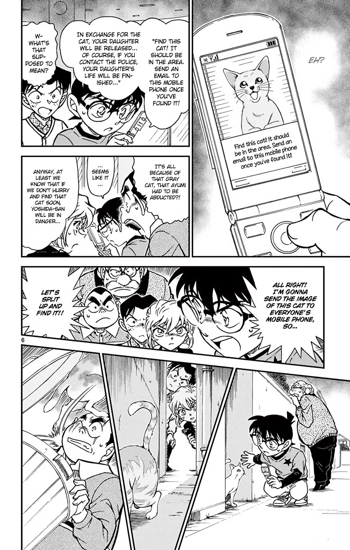 Detective Conan Chapter 776 page 7 - Chapter 776: A Vase & A Cat