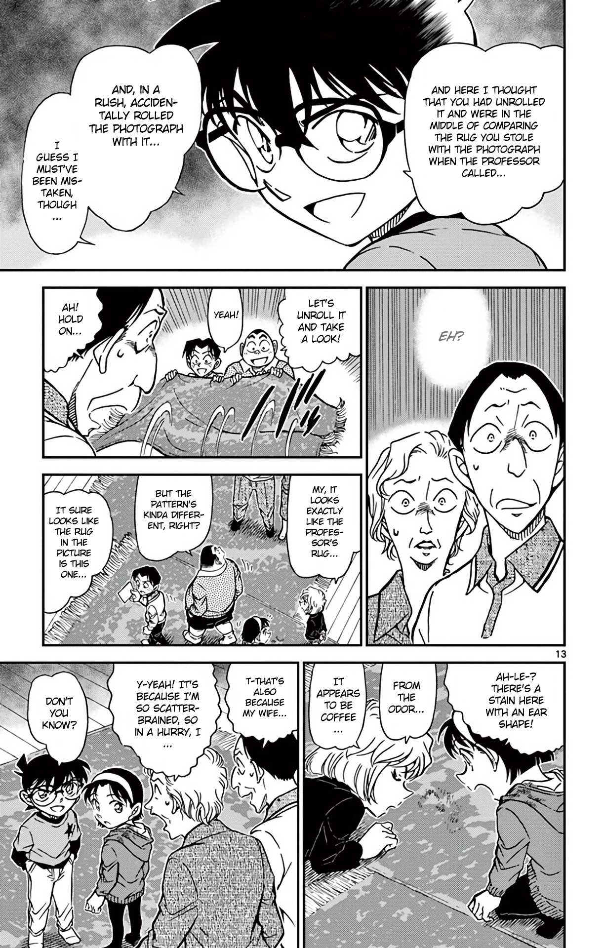 Detective Conan Chapter 777 page 14 - Chapter 777: Traces of Ayumi