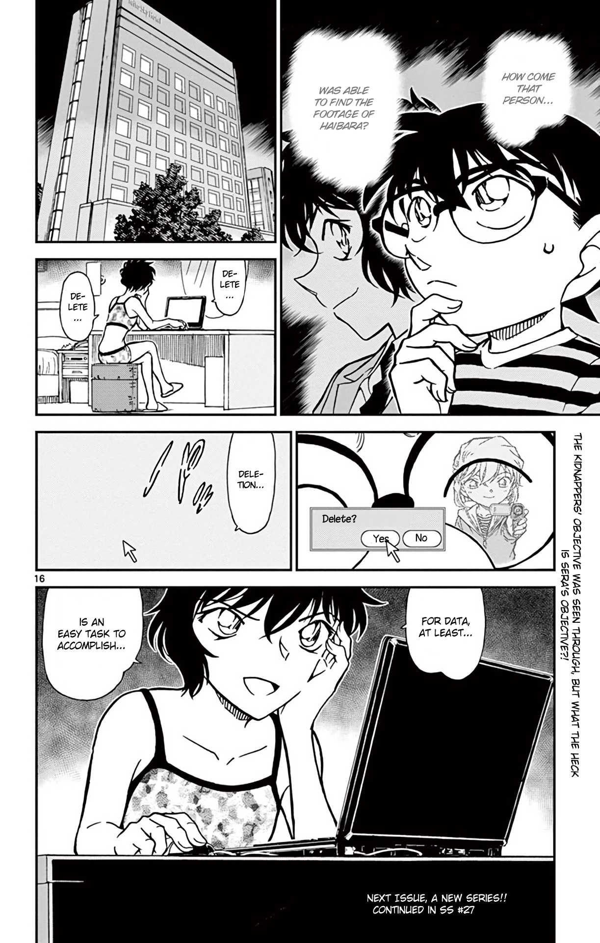 Detective Conan Chapter 777 page 17 - Chapter 777: Traces of Ayumi