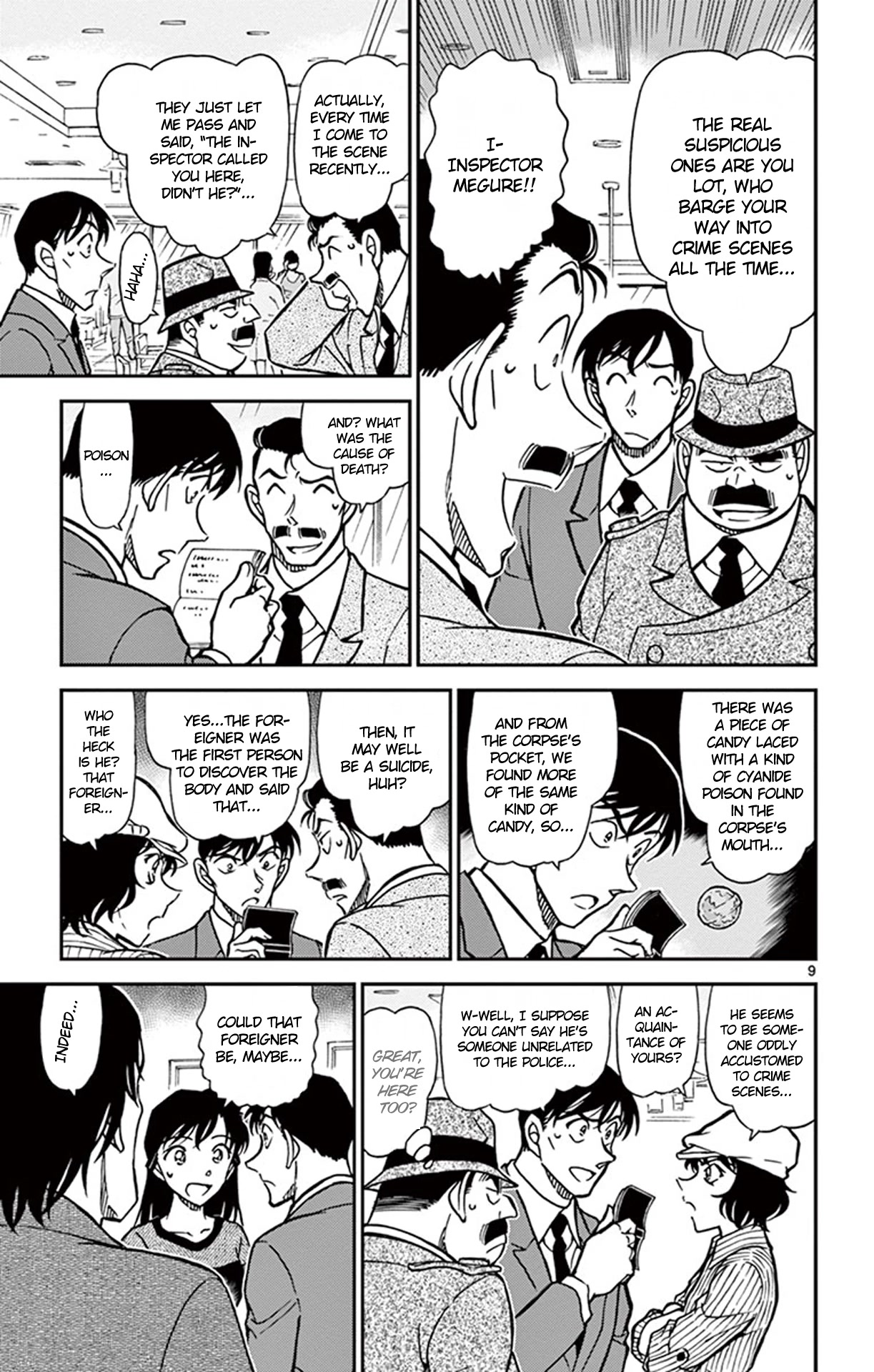 Detective Conan Chapter 778 page 10 - Chapter 778: Which One is the Greater Detective?