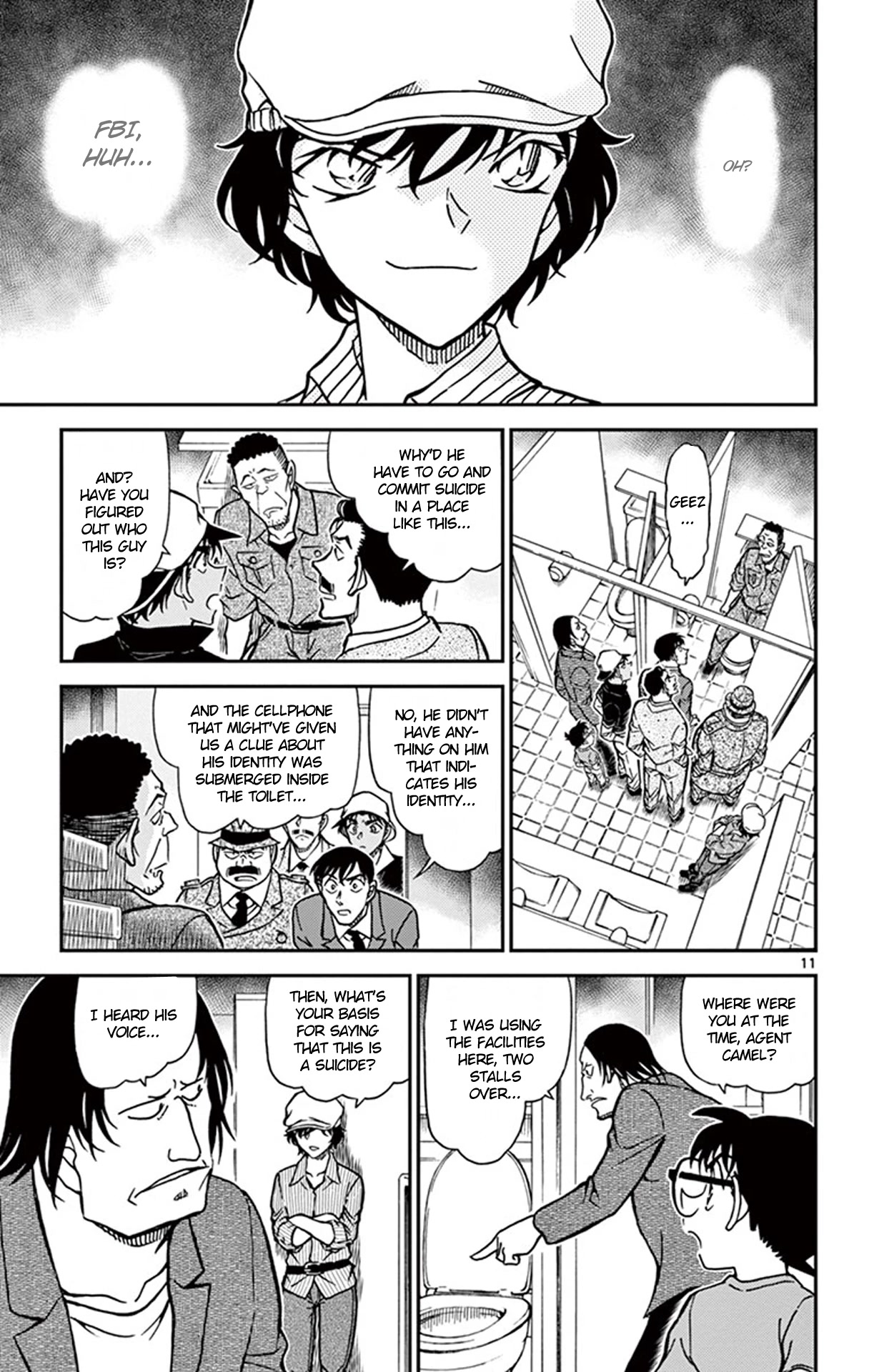 Detective Conan Chapter 778 page 12 - Chapter 778: Which One is the Greater Detective?