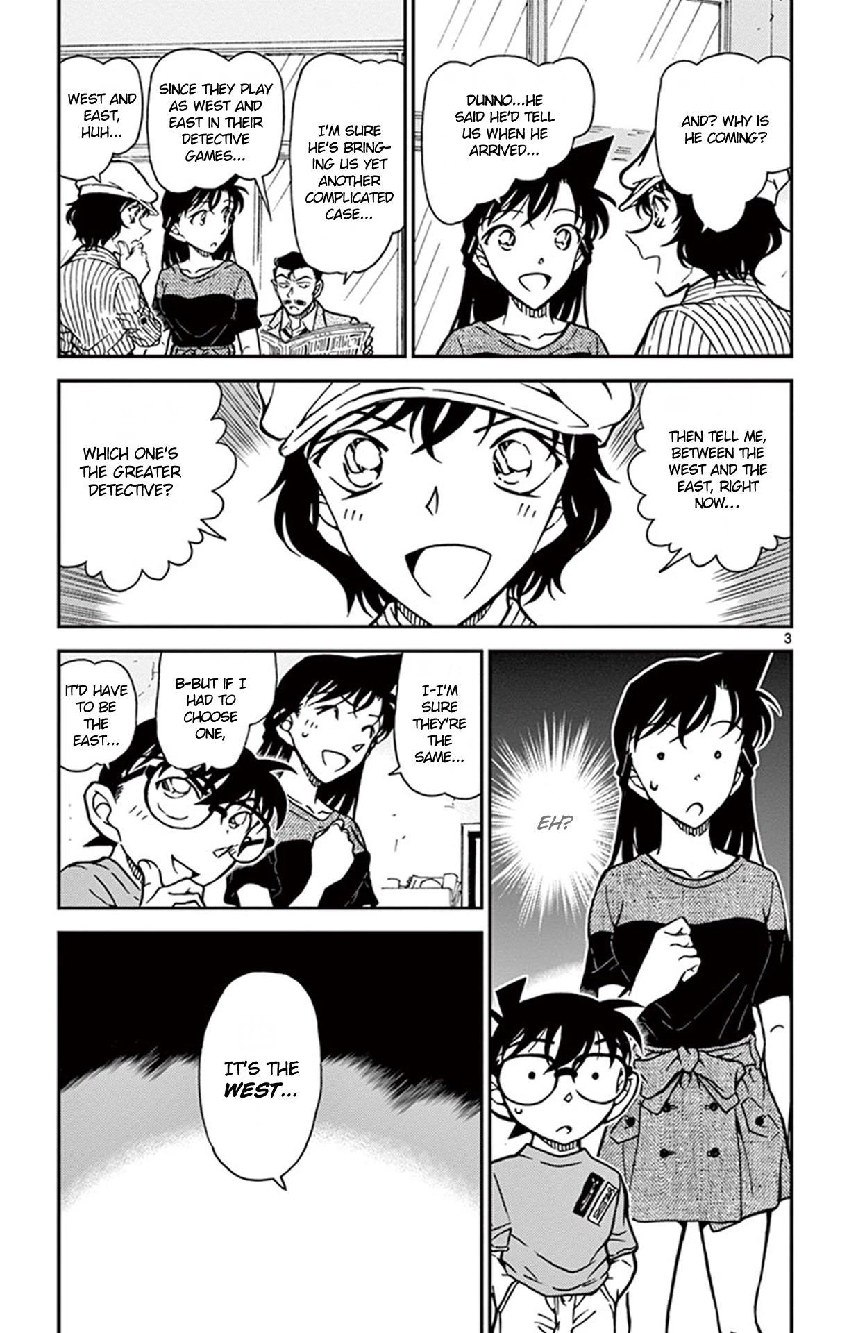 Detective Conan Chapter 778 page 4 - Chapter 778: Which One is the Greater Detective?