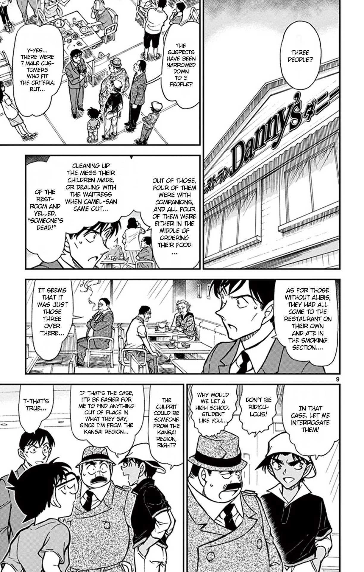 Detective Conan Chapter 779 page 10 - Chapter 779: Abe-chan