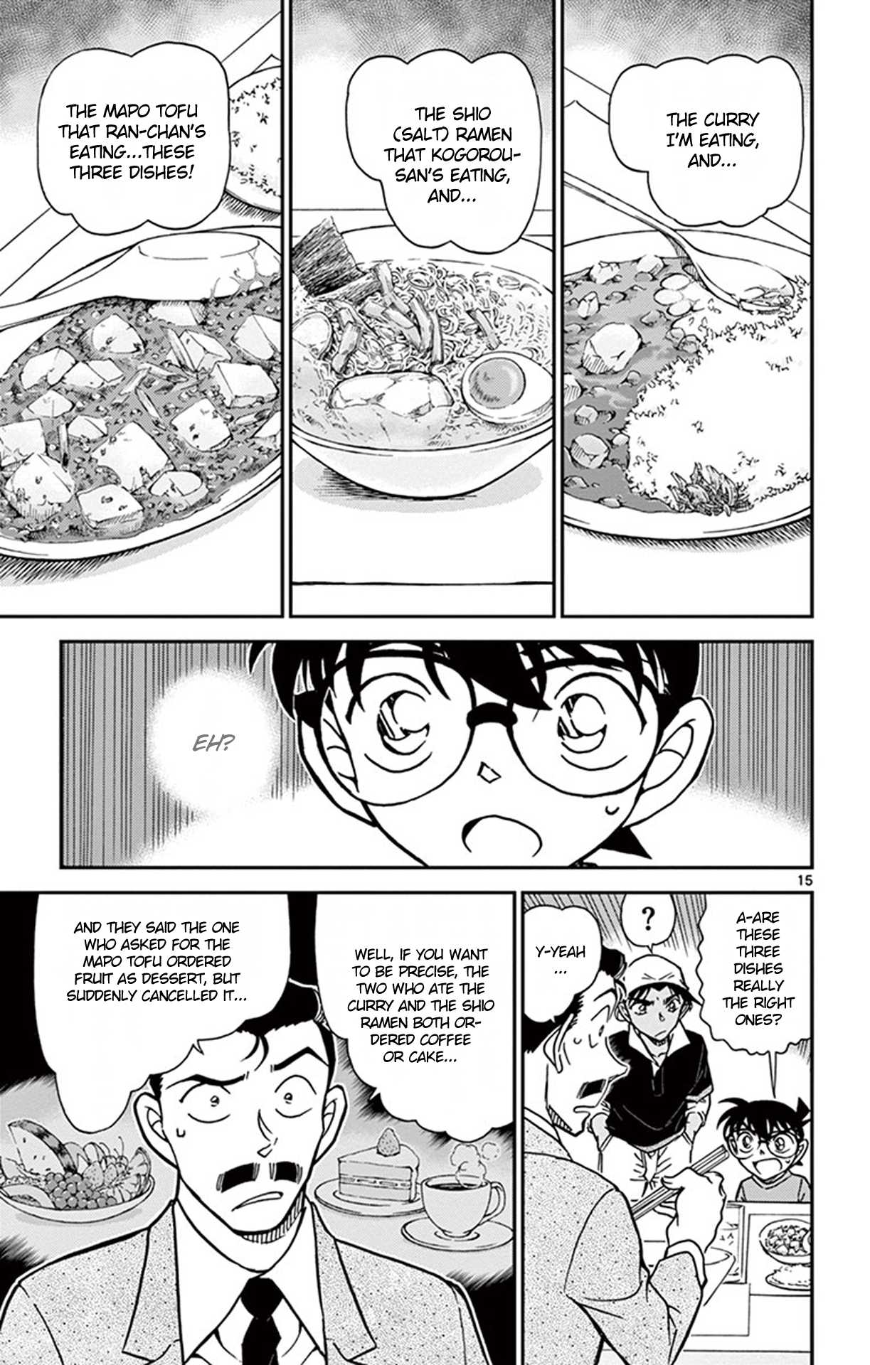 Detective Conan Chapter 779 page 16 - Chapter 779: Abe-chan