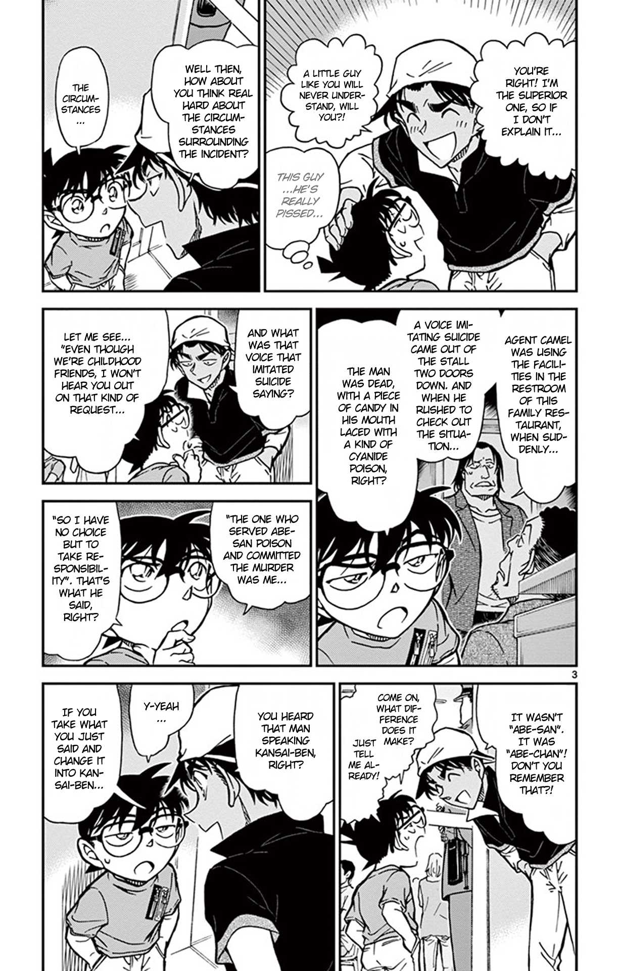 Detective Conan Chapter 779 page 4 - Chapter 779: Abe-chan