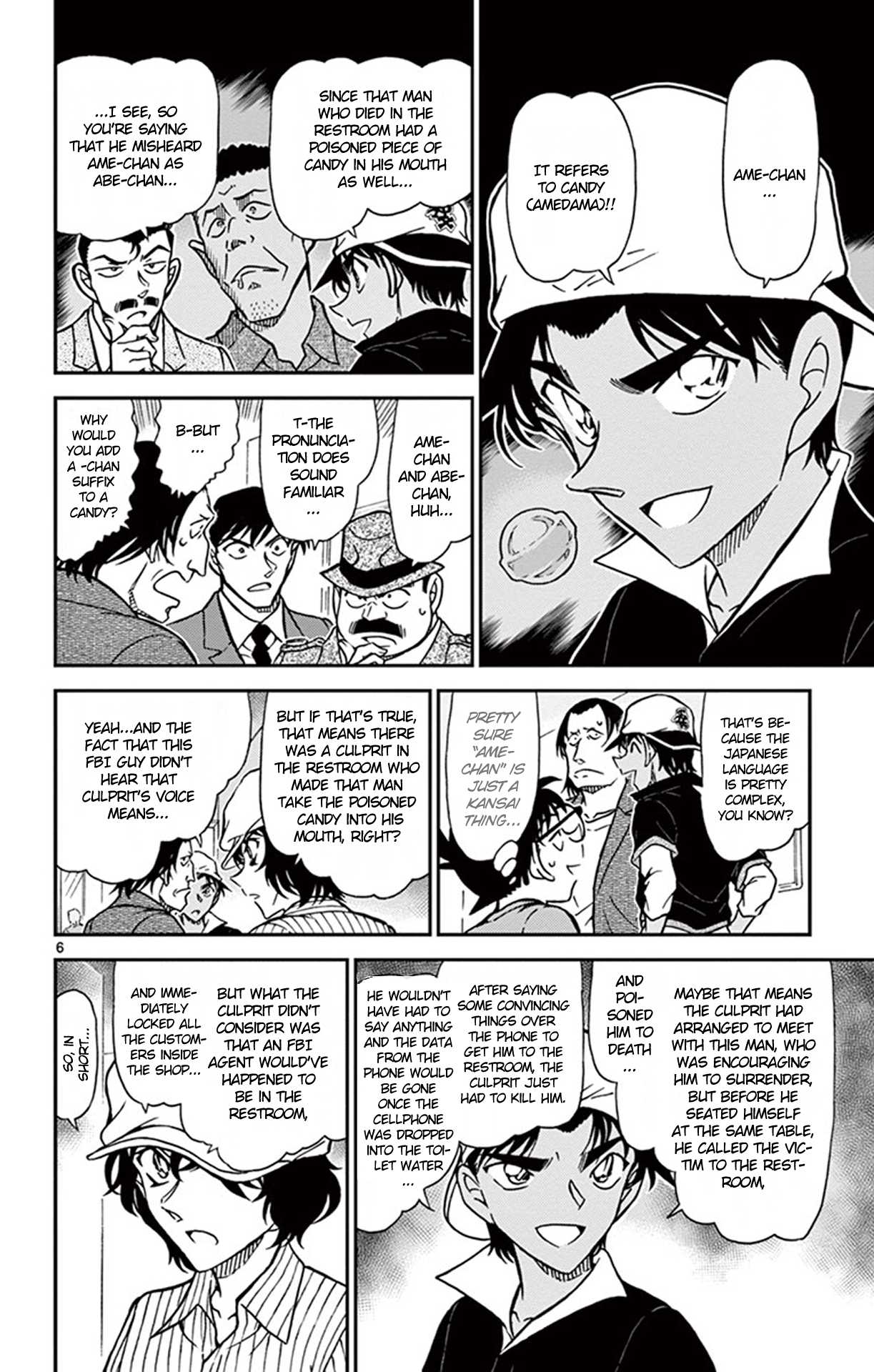 Detective Conan Chapter 779 page 7 - Chapter 779: Abe-chan