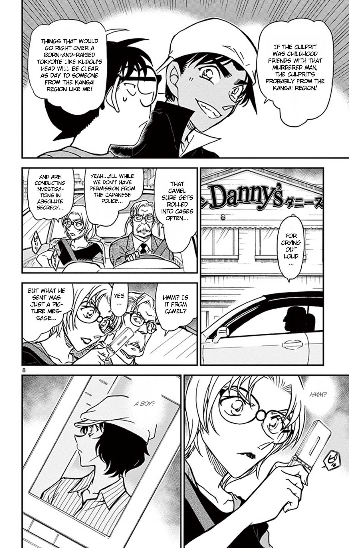 Detective Conan Chapter 779 page 9 - Chapter 779: Abe-chan