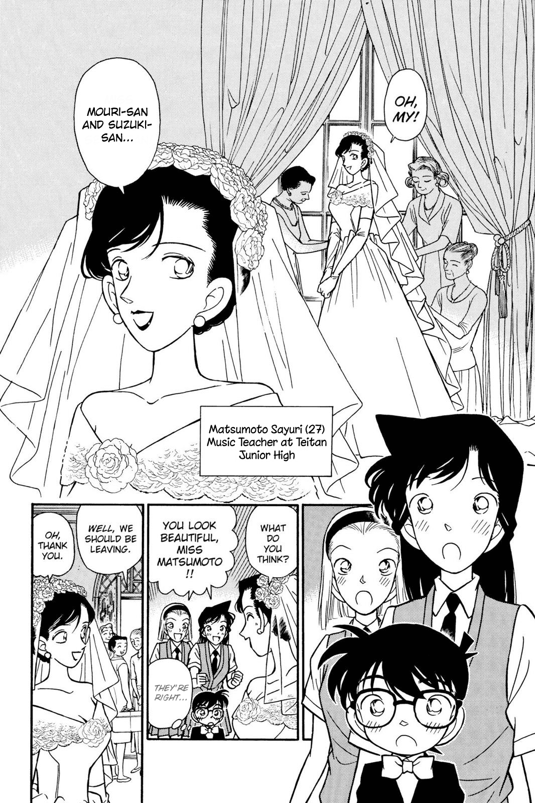Detective Conan Chapter 78 page 5 - Chapter 78: The Bride's Tragedy