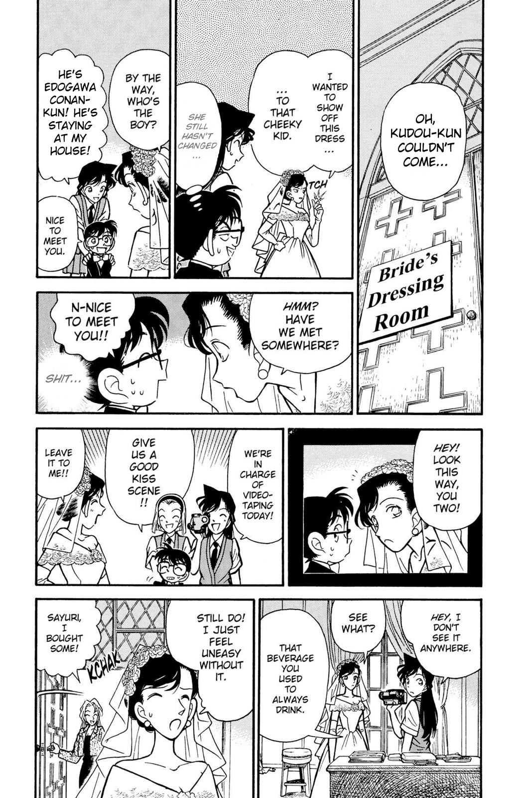 Detective Conan Chapter 78 page 6 - Chapter 78: The Bride's Tragedy