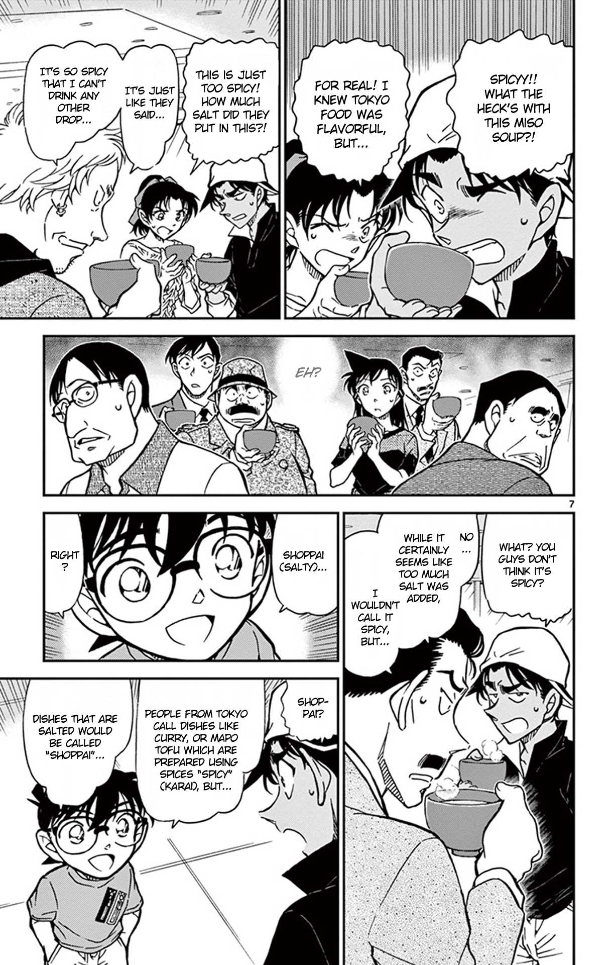 Detective Conan Chapter 780 page 8 - Chapter 780: The Magical Food
