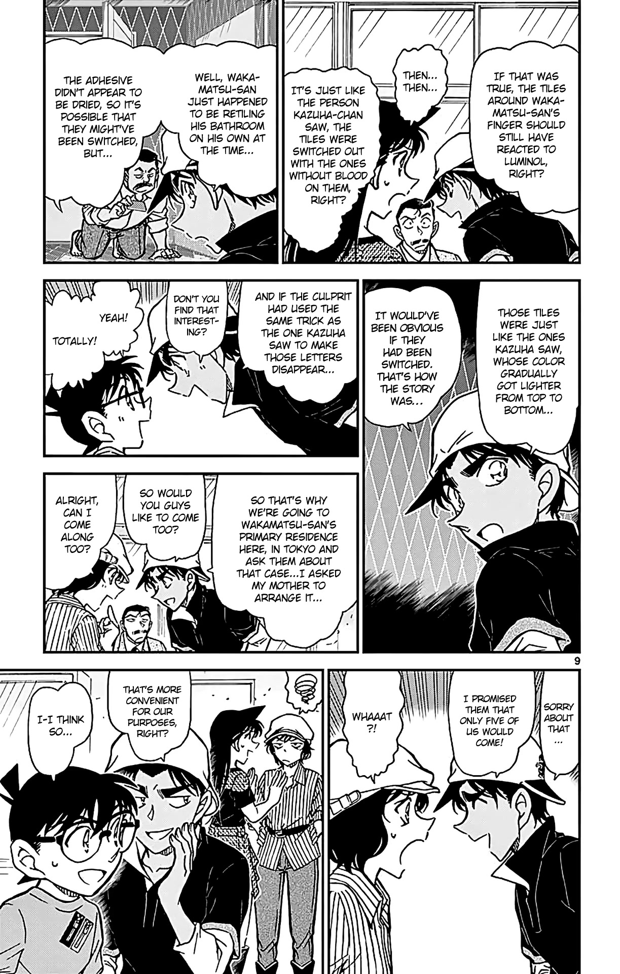 Detective Conan Chapter 781 page 10 - Chapter 781: EYE