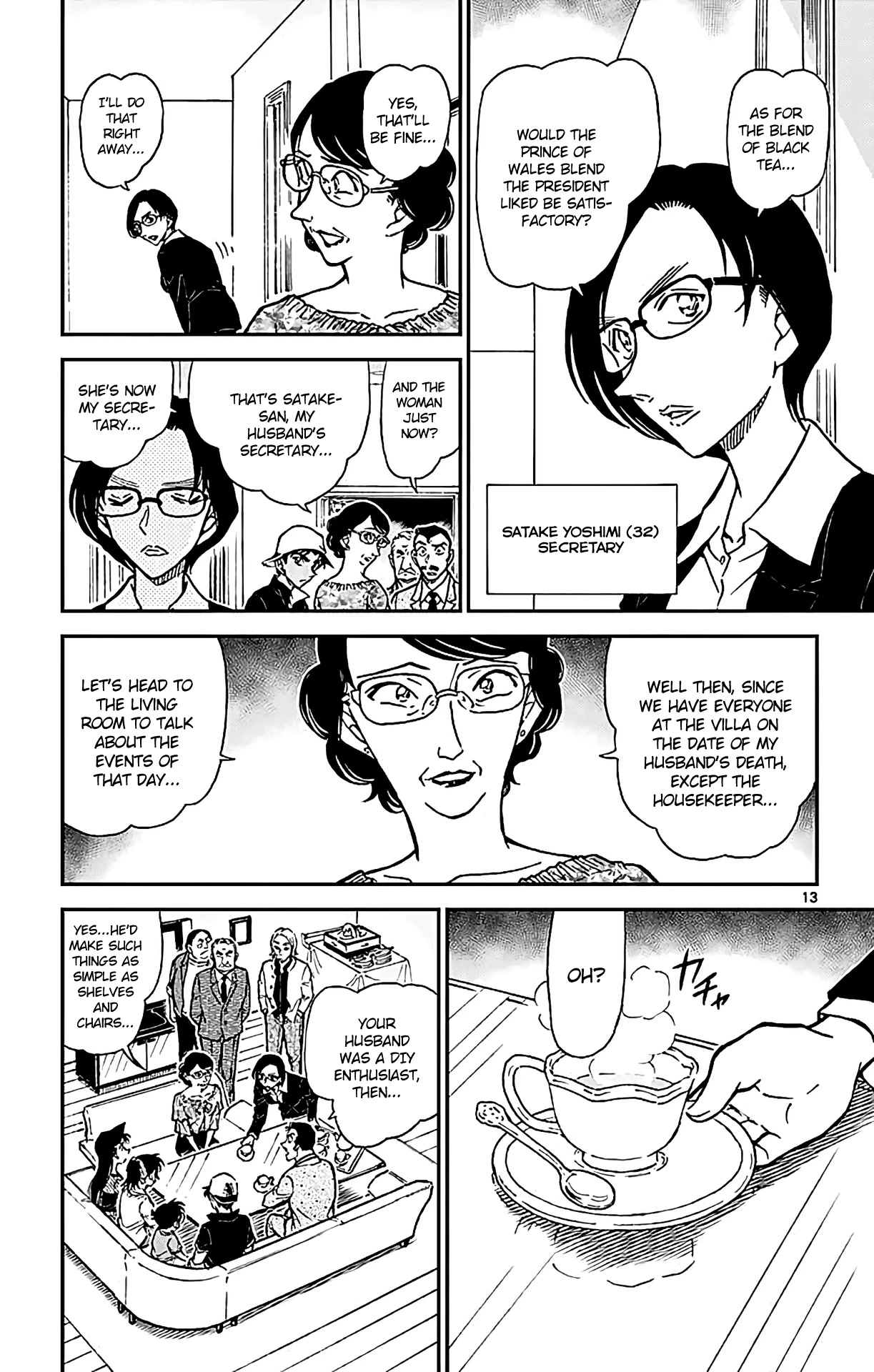 Detective Conan Chapter 781 page 14 - Chapter 781: EYE