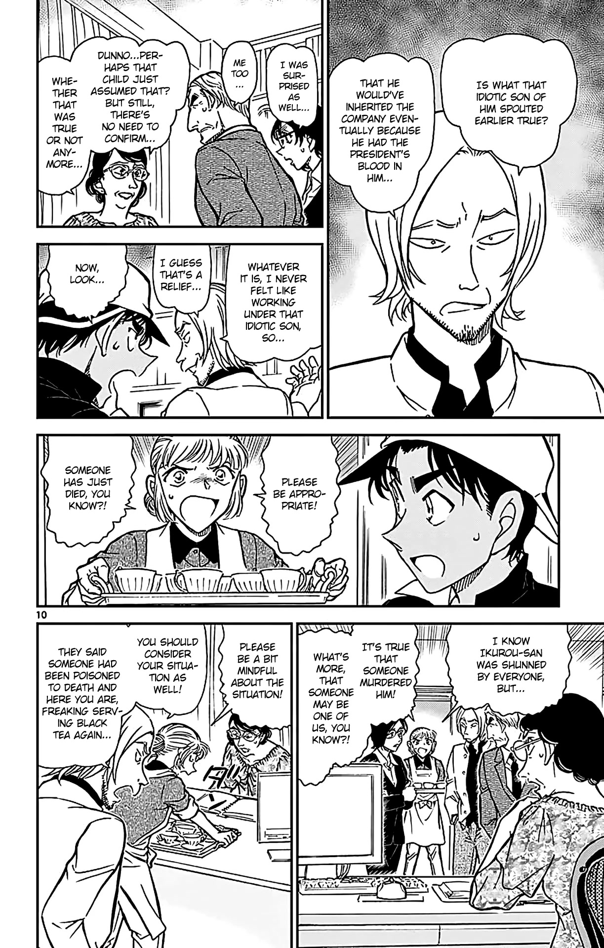 Detective Conan Chapter 782 page 11 - Chapter 782: Baumkuchen