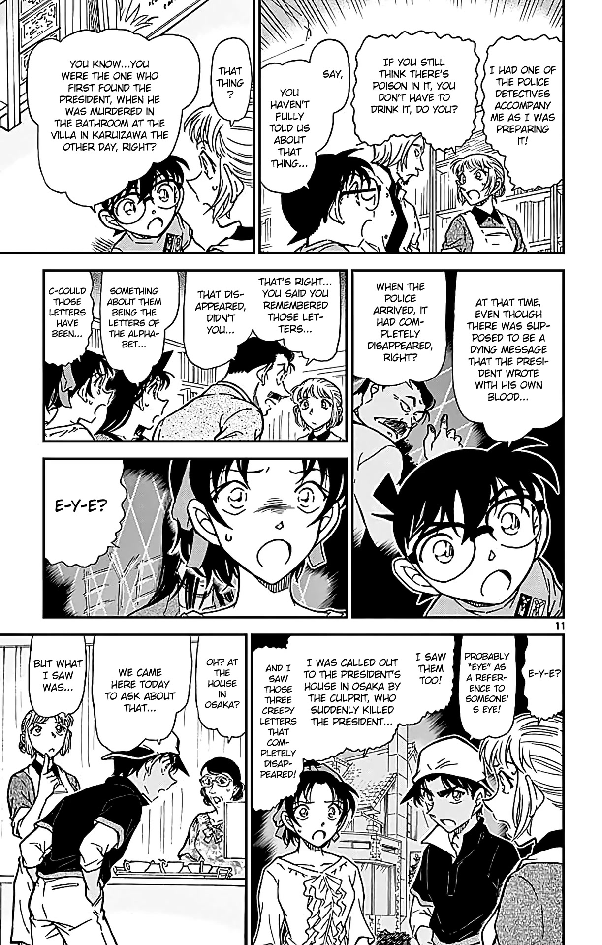 Detective Conan Chapter 782 page 12 - Chapter 782: Baumkuchen
