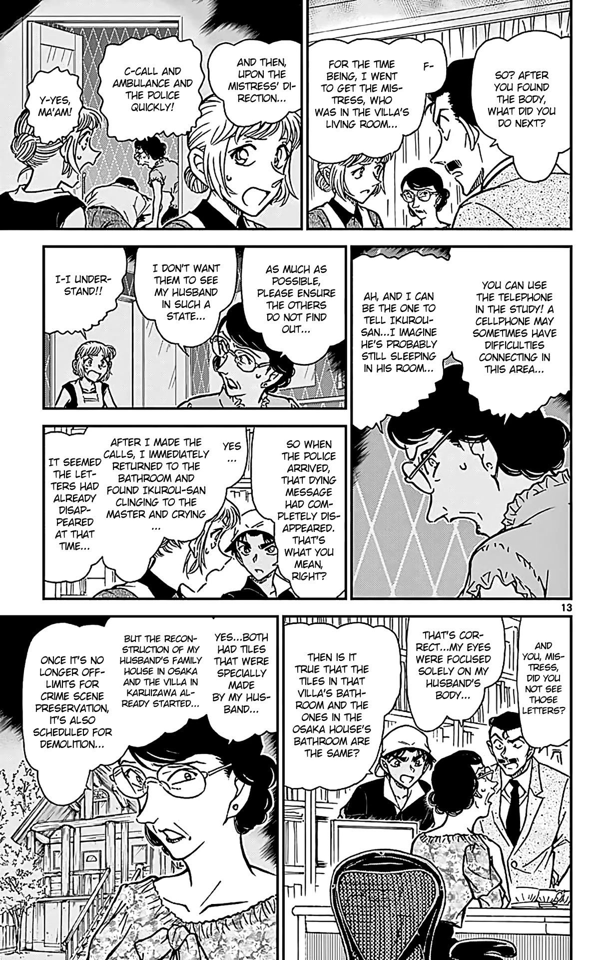 Detective Conan Chapter 782 page 14 - Chapter 782: Baumkuchen