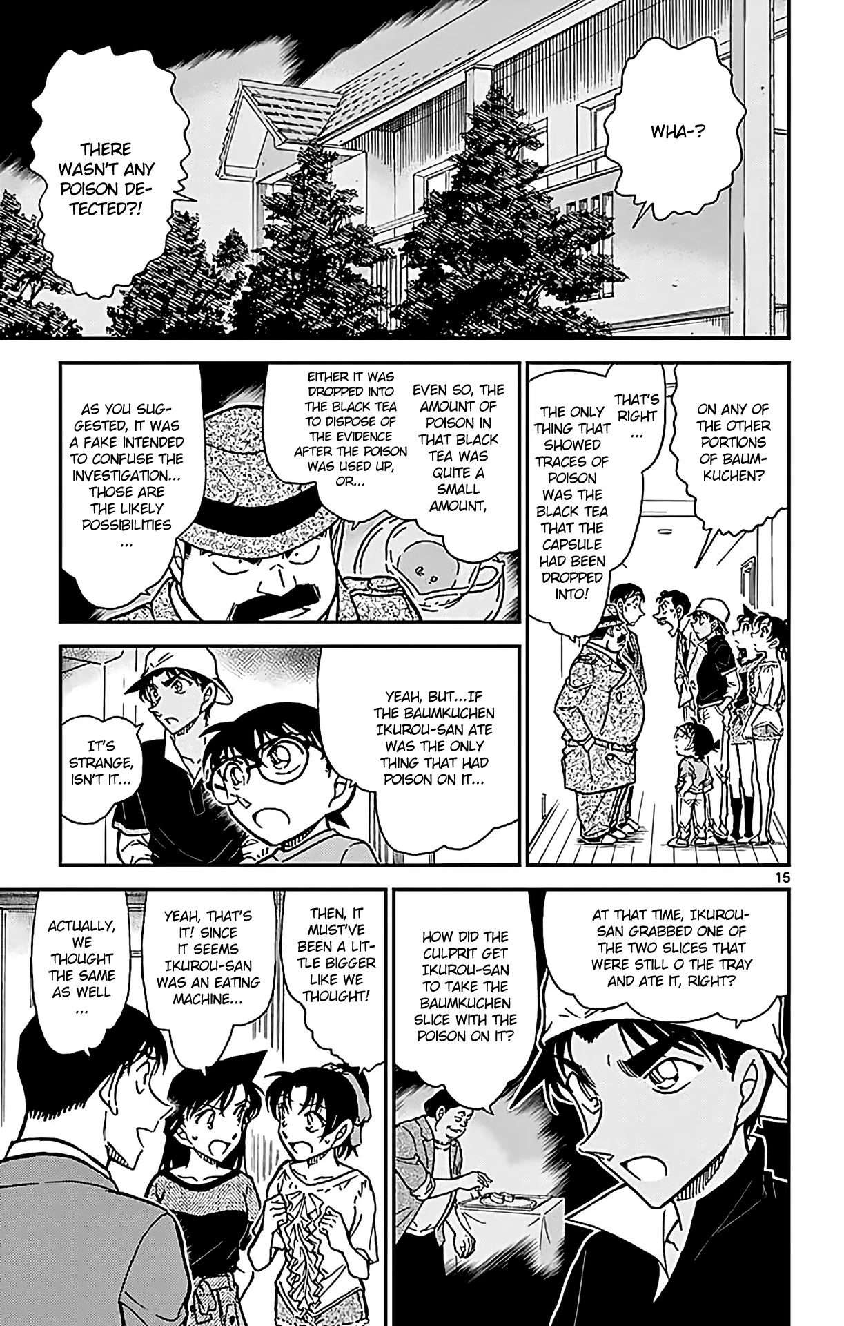 Detective Conan Chapter 782 page 16 - Chapter 782: Baumkuchen