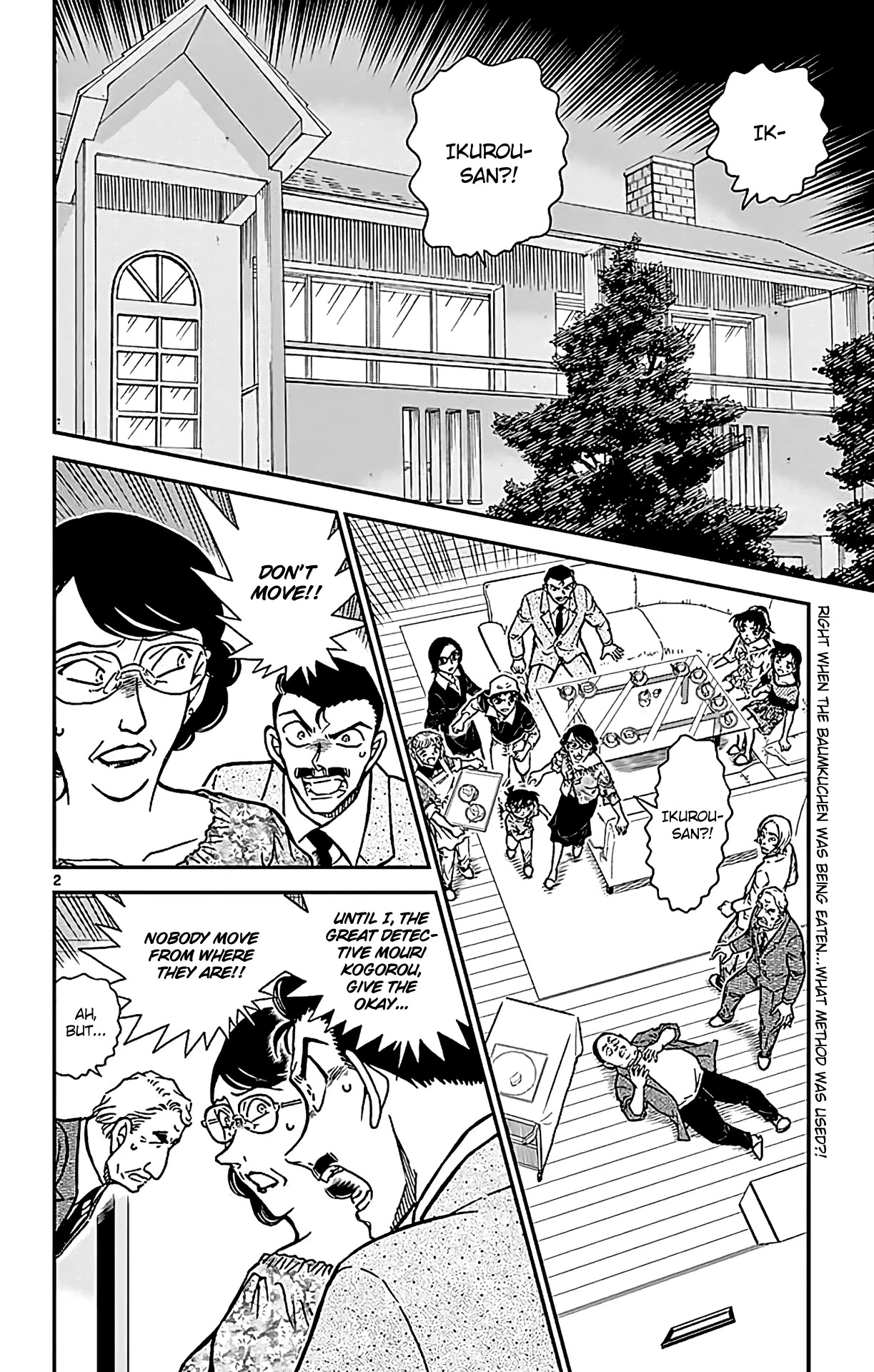 Detective Conan Chapter 782 page 3 - Chapter 782: Baumkuchen