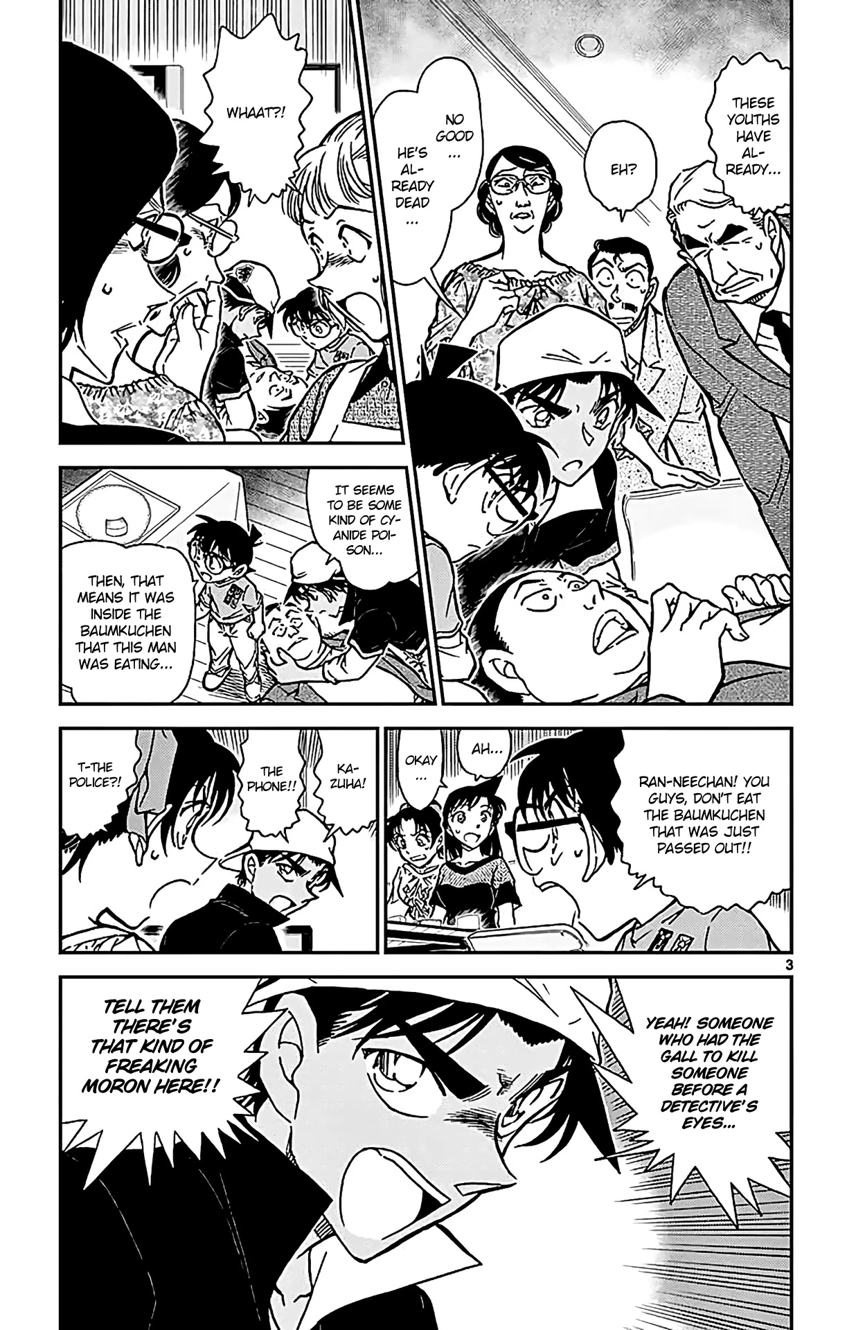 Detective Conan Chapter 782 page 4 - Chapter 782: Baumkuchen