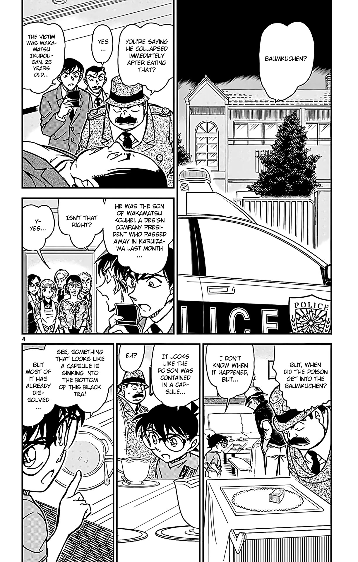 Detective Conan Chapter 782 page 5 - Chapter 782: Baumkuchen