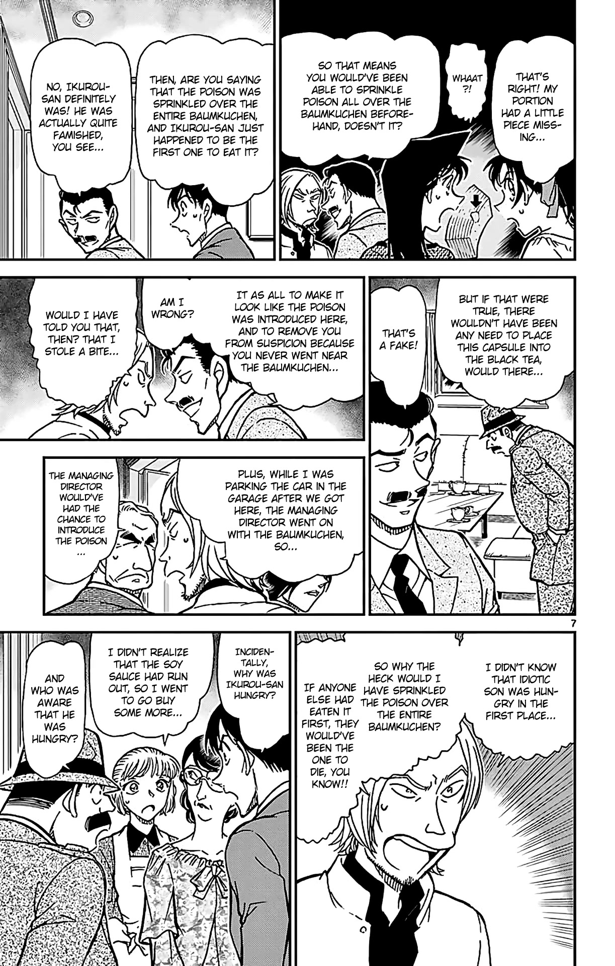 Detective Conan Chapter 782 page 8 - Chapter 782: Baumkuchen