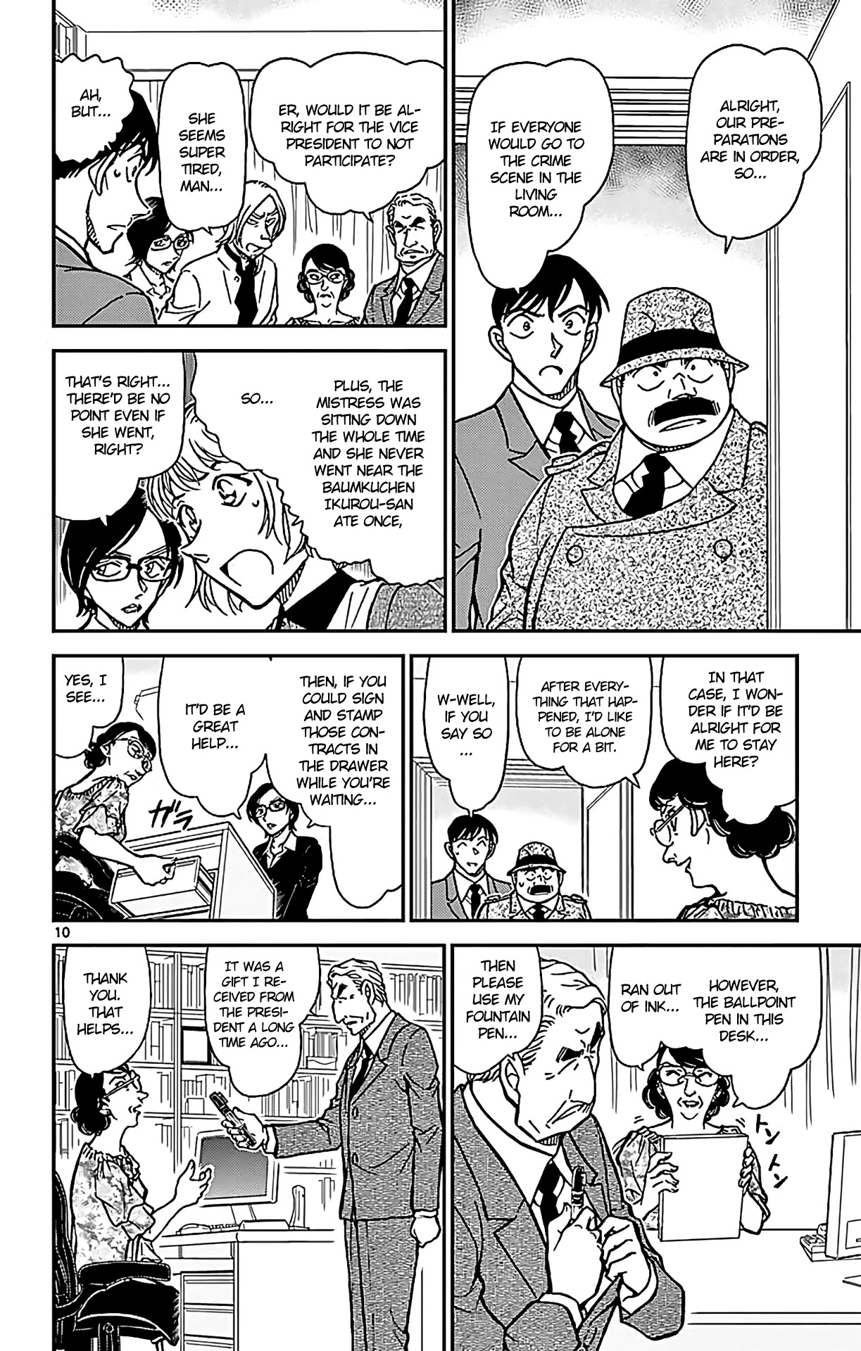 Detective Conan Chapter 783 page 11 - Chapter 783: Diamond Shapes