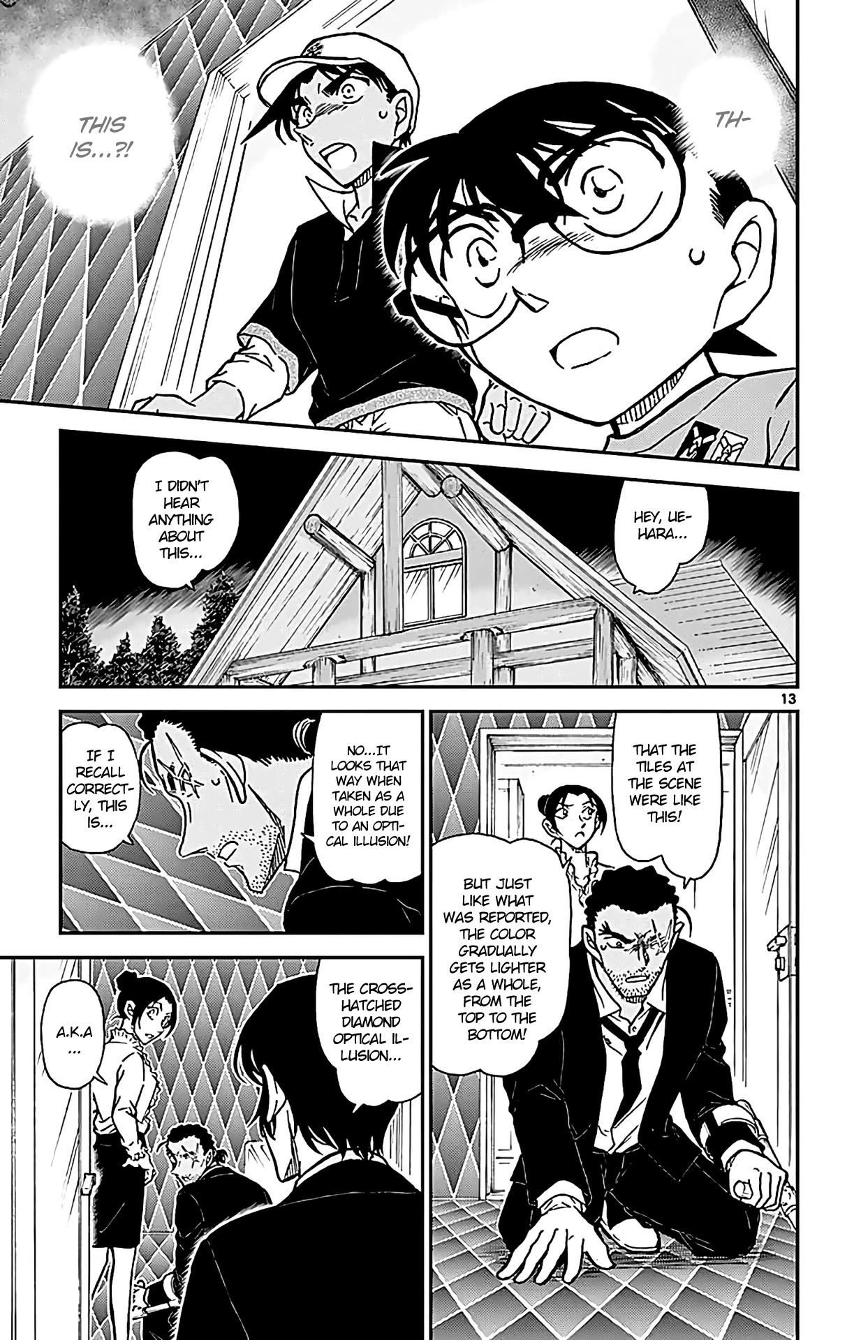 Detective Conan Chapter 783 page 14 - Chapter 783: Diamond Shapes