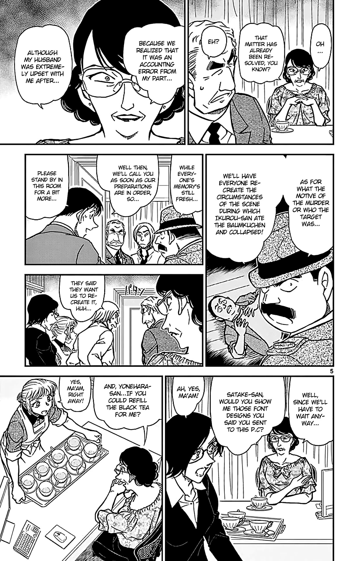 Detective Conan Chapter 783 page 6 - Chapter 783: Diamond Shapes
