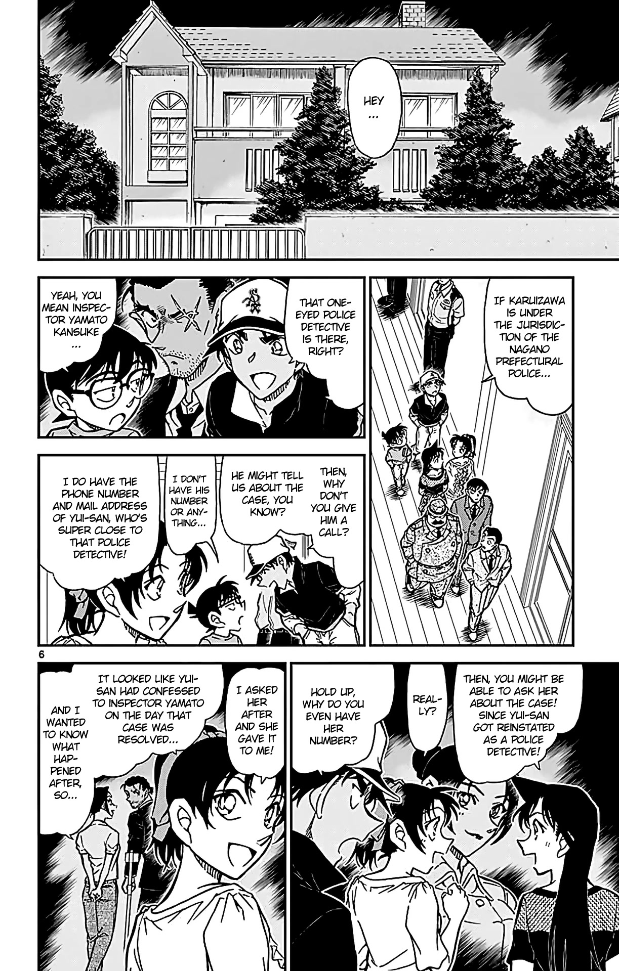 Detective Conan Chapter 783 page 7 - Chapter 783: Diamond Shapes