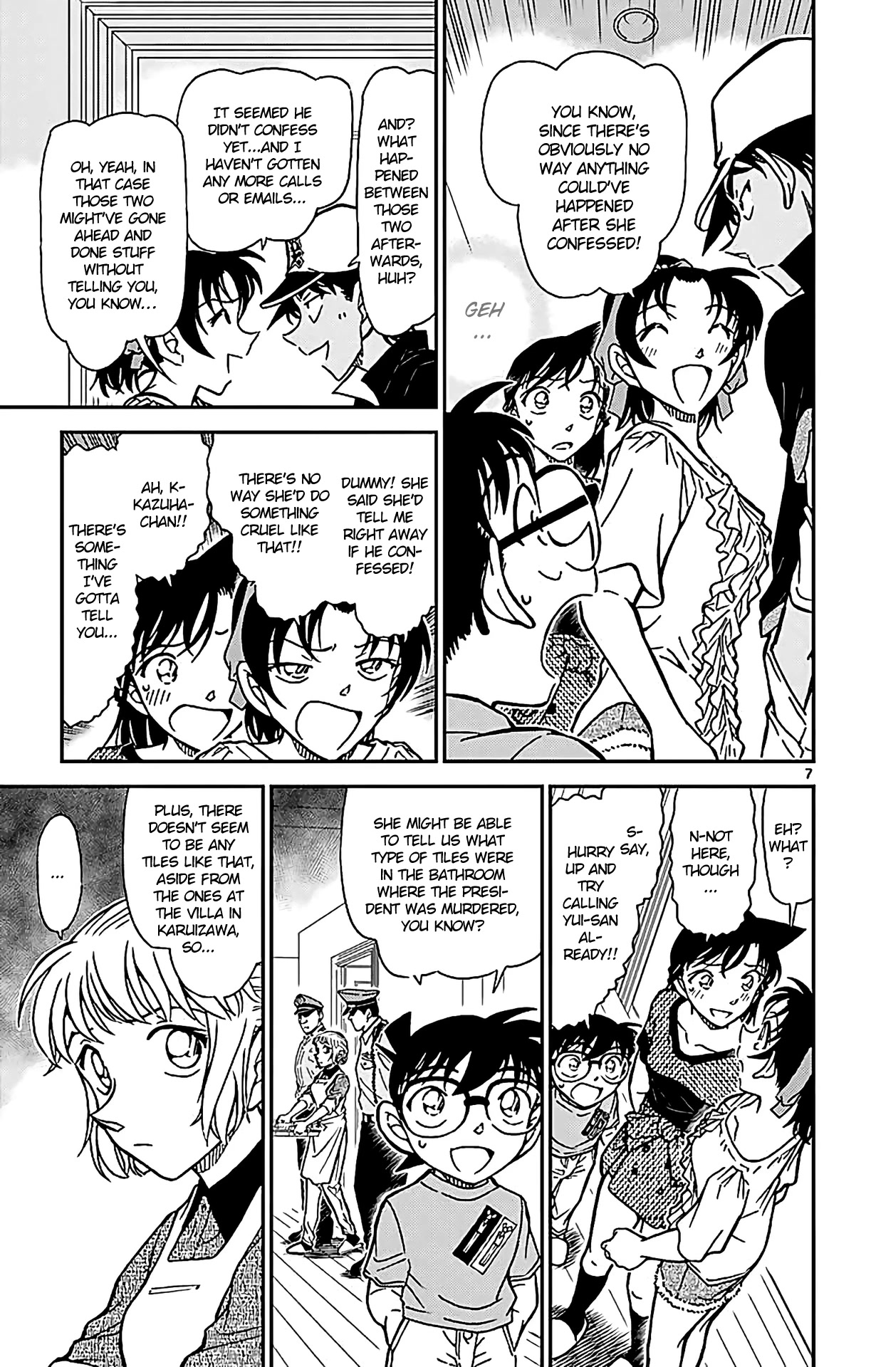 Detective Conan Chapter 783 page 8 - Chapter 783: Diamond Shapes
