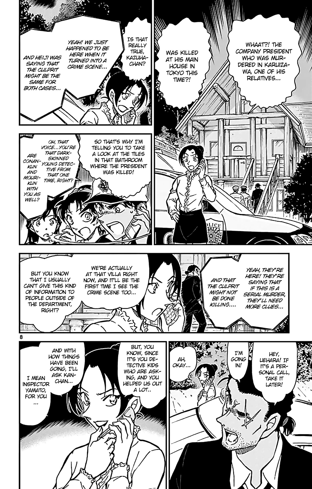 Detective Conan Chapter 783 page 9 - Chapter 783: Diamond Shapes