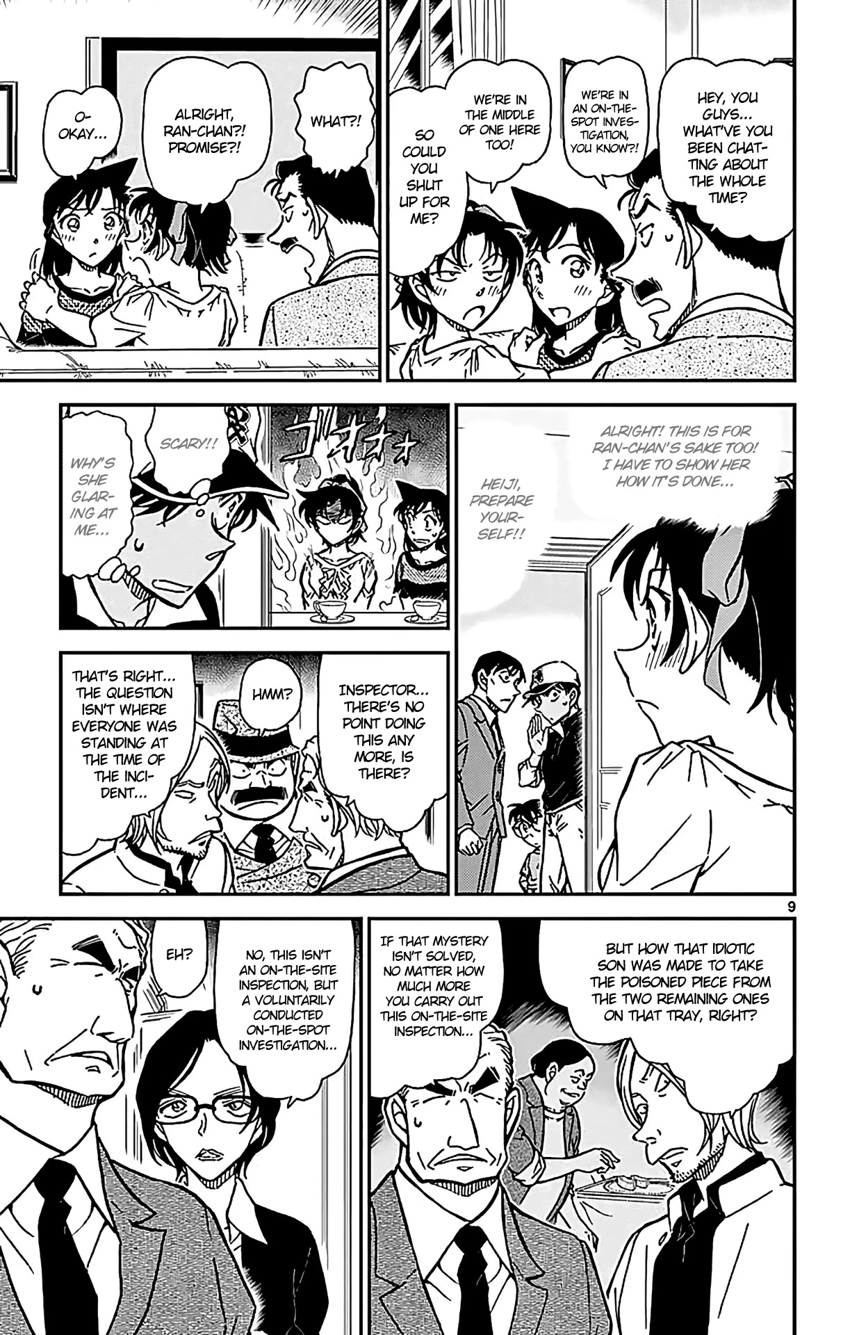Detective Conan Chapter 784 page 10 - Chapter 784: On-the-spot Investigation: The Vow