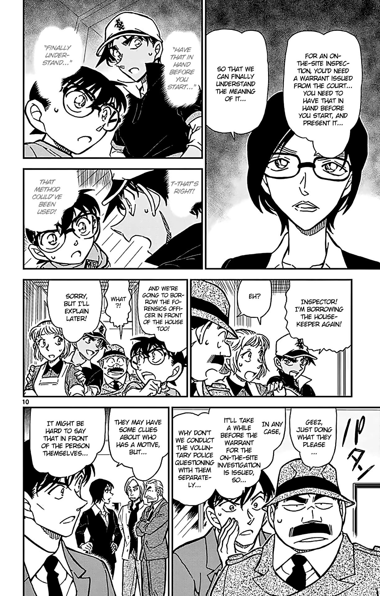 Detective Conan Chapter 784 page 11 - Chapter 784: On-the-spot Investigation: The Vow